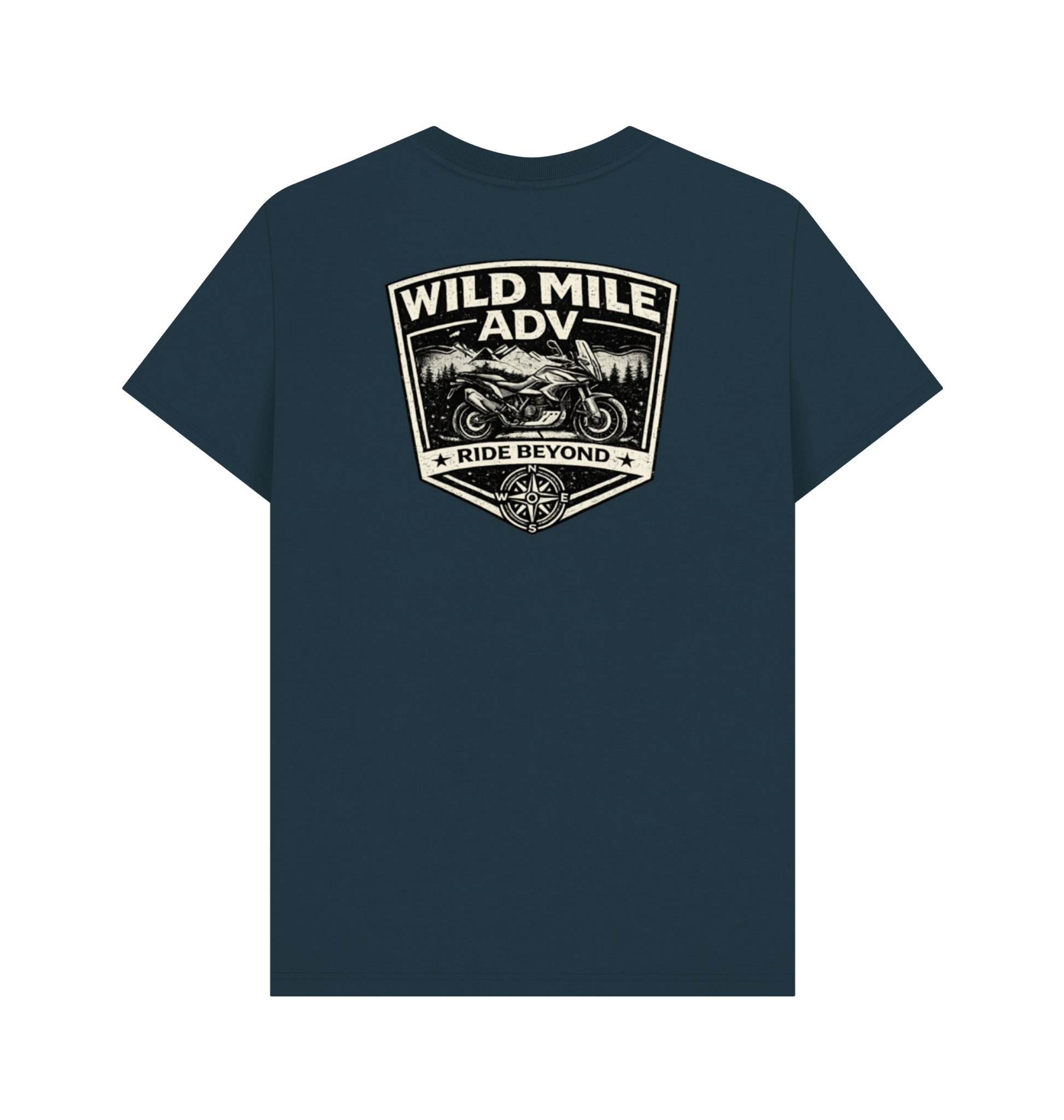 WMADV - Shield Africa Twin Tee - Wild Mile ADVPrinted T-shirt