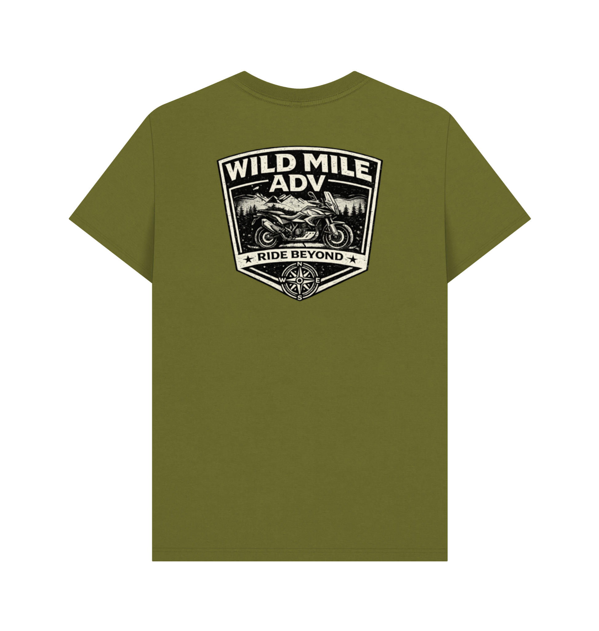 WMADV - Shield Africa Twin Tee - Wild Mile ADVPrinted T-shirt