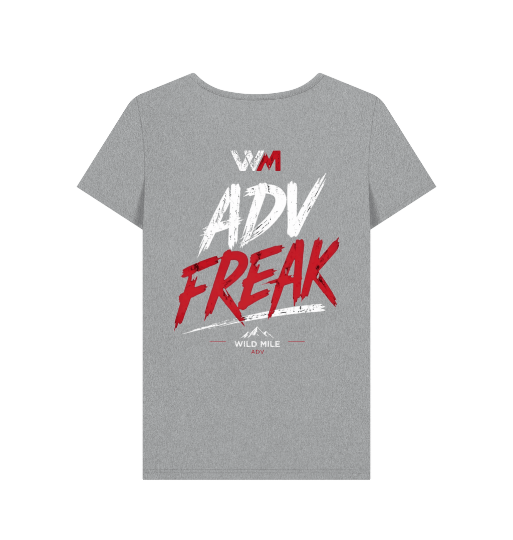 WMADV - Womens ADV Freak Crew Tee - Wild Mile ADVPrinted T-shirt
