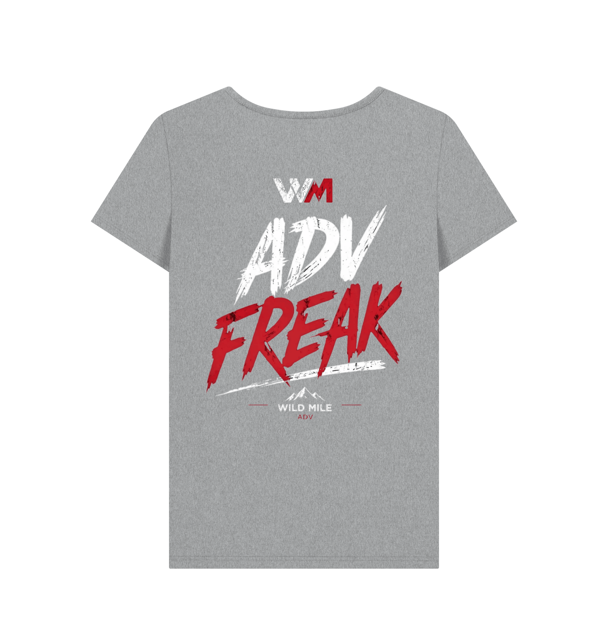 WMADV - Womens ADV Freak Crew Tee - Wild Mile ADVPrinted T-shirt
