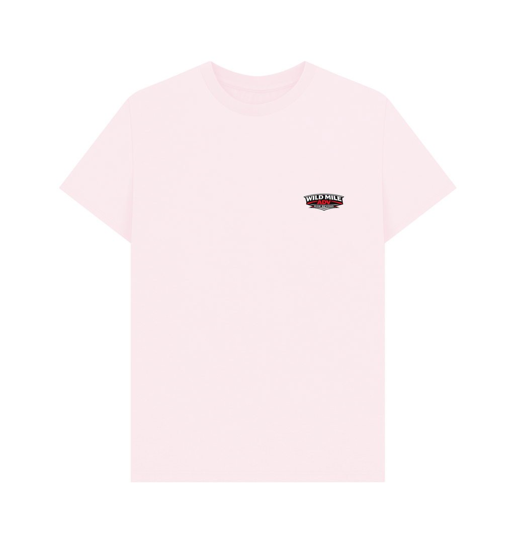Pink Printed T-shirt Front
