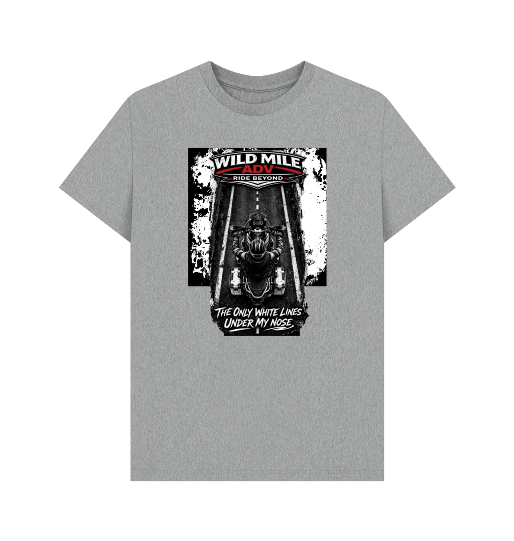 WMADV - White Lines Tee - Wild Mile ADVPrinted T-shirt