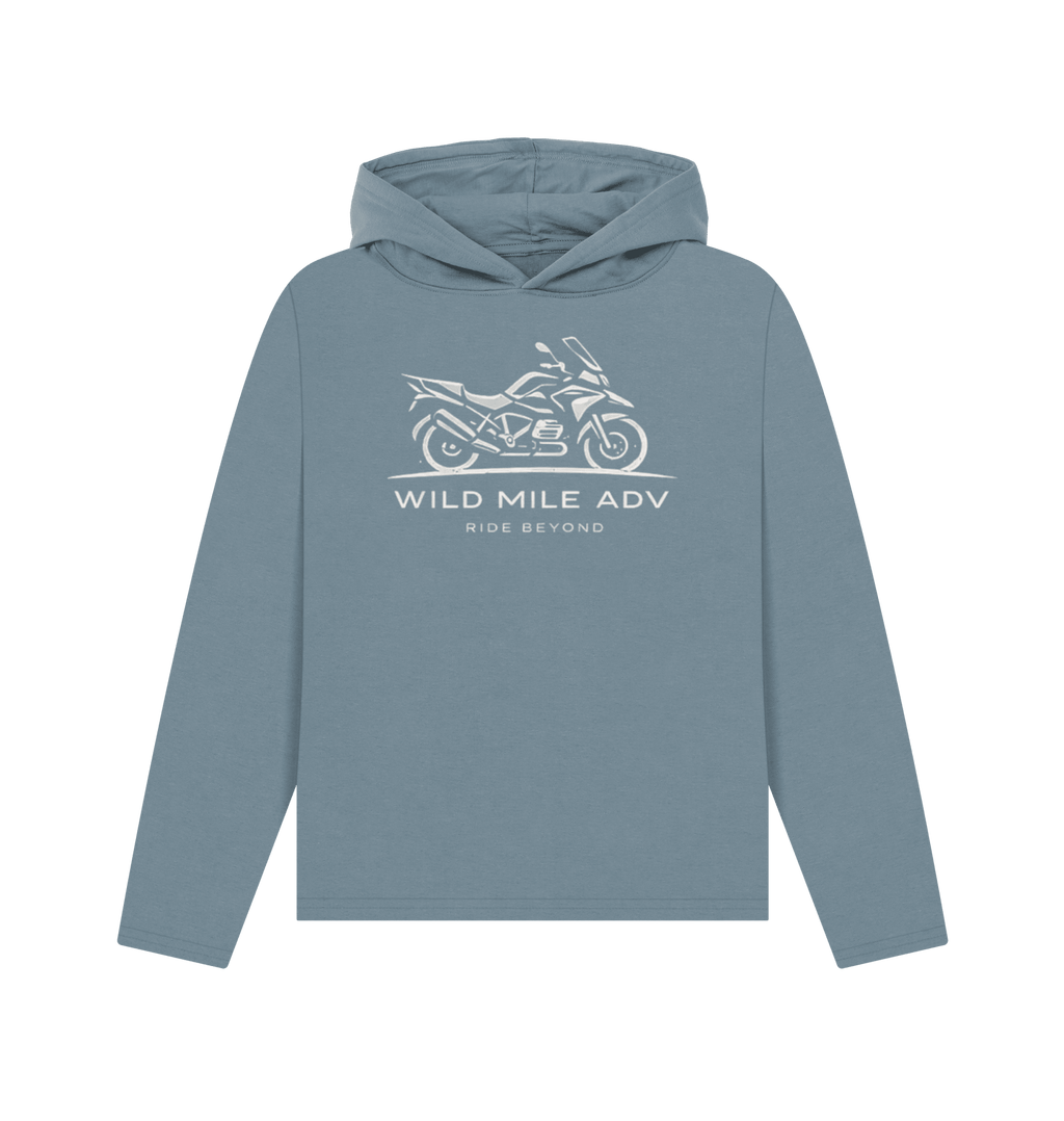 WMADV - Womens Lucid Relexed Fit Hoodie Hoodie - Wild Mile ADVPrinted Hoody