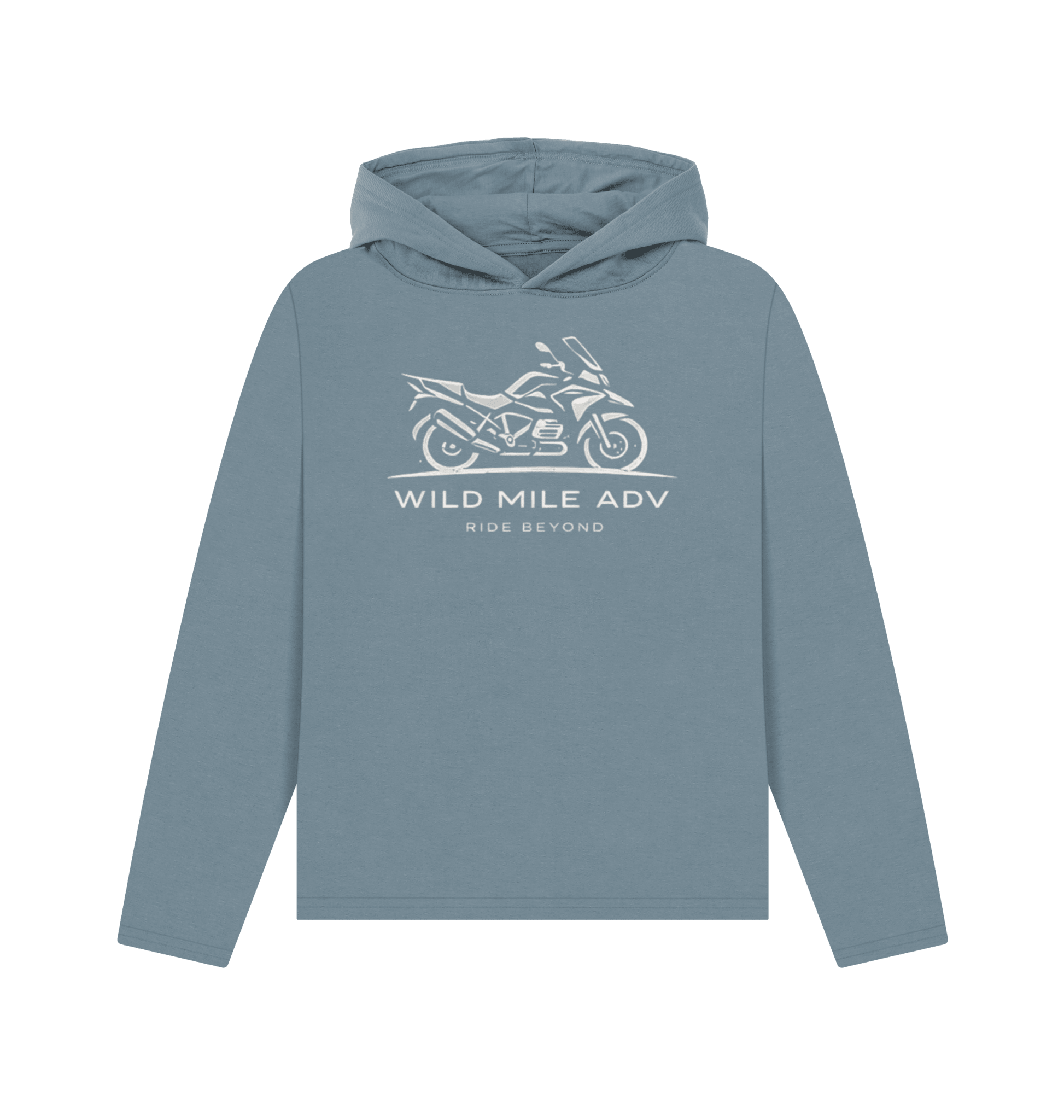 WMADV - Womens Lucid Relexed Fit Hoodie Hoodie - Wild Mile ADVPrinted Hoody