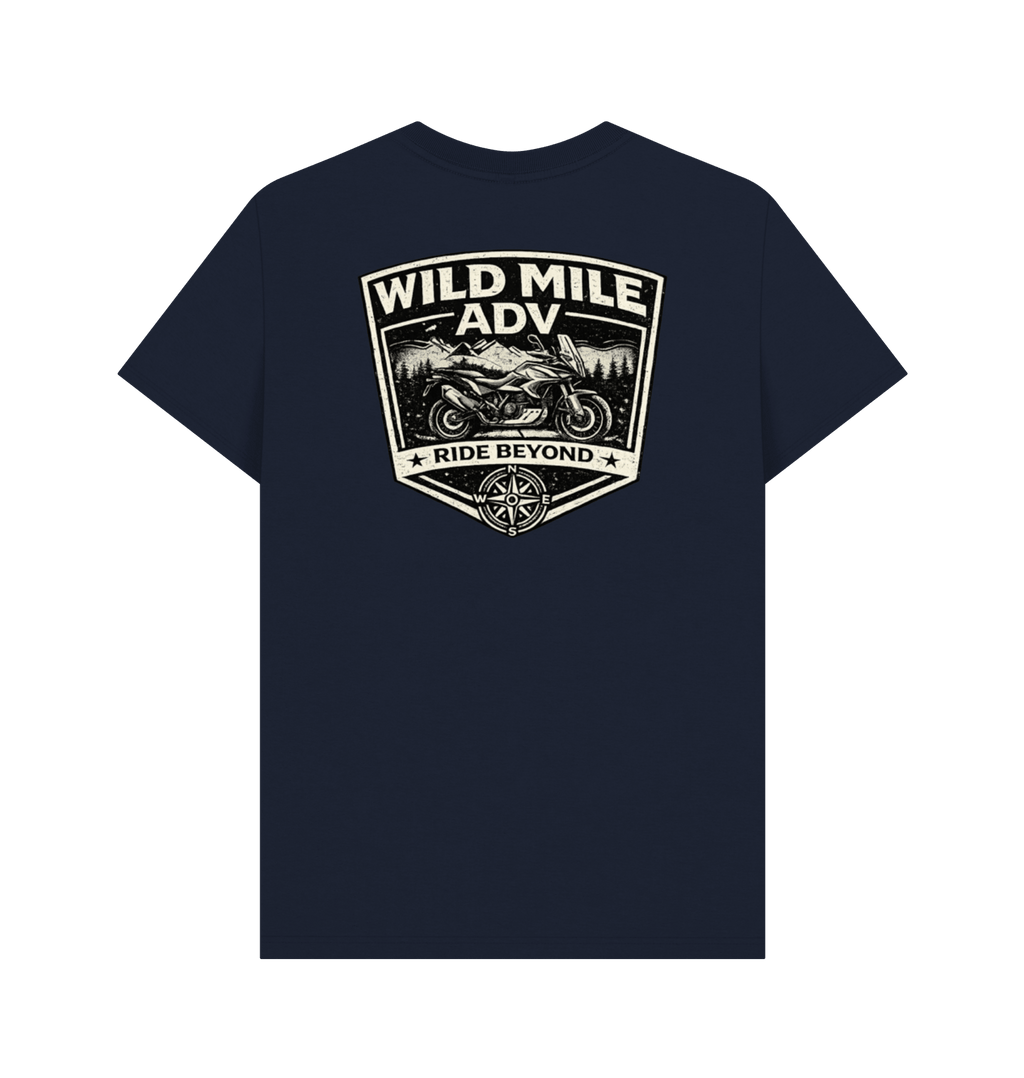 WMADV - Shield Multistrada Tee - Wild Mile ADVPrinted T-shirt