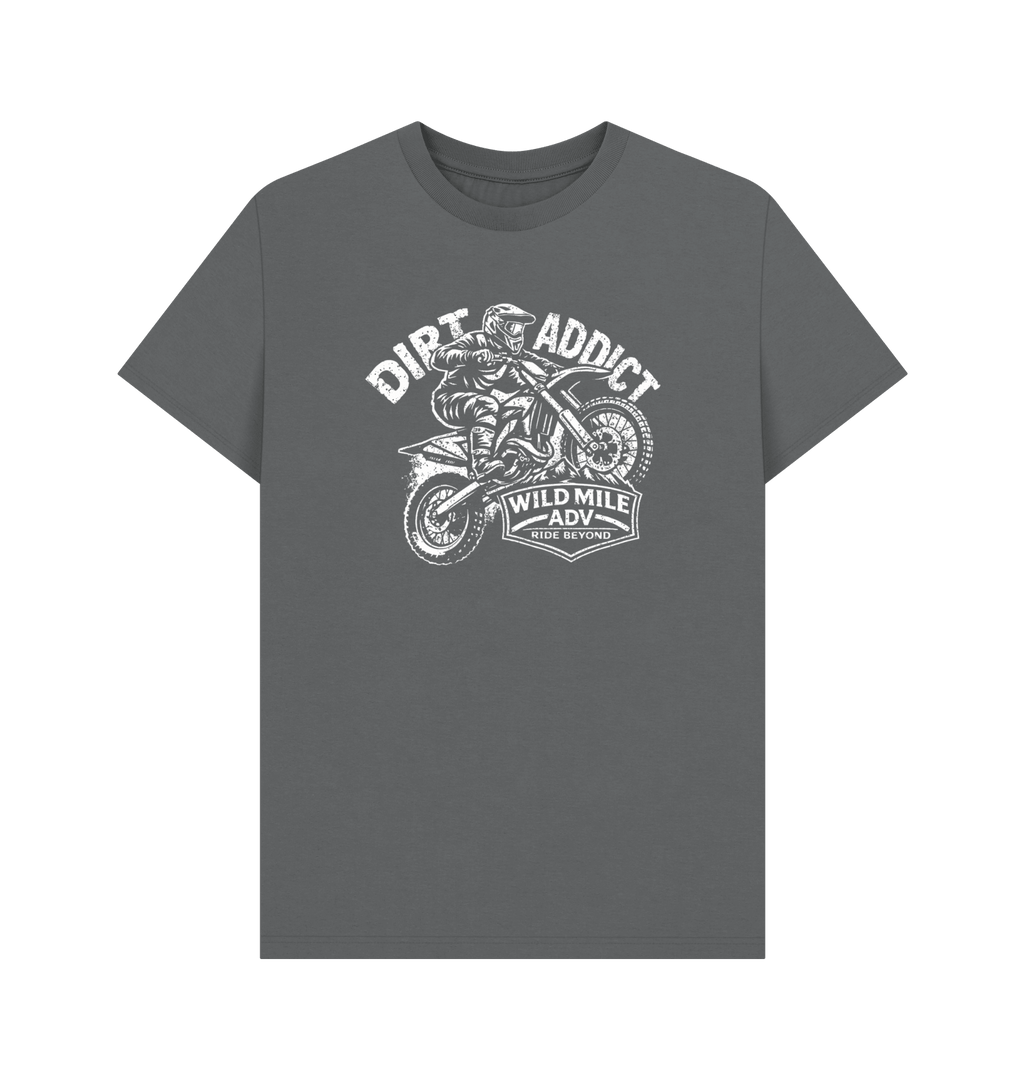 WMADV - Dirt Addict Tee - Wild Mile ADVPrinted T-shirt