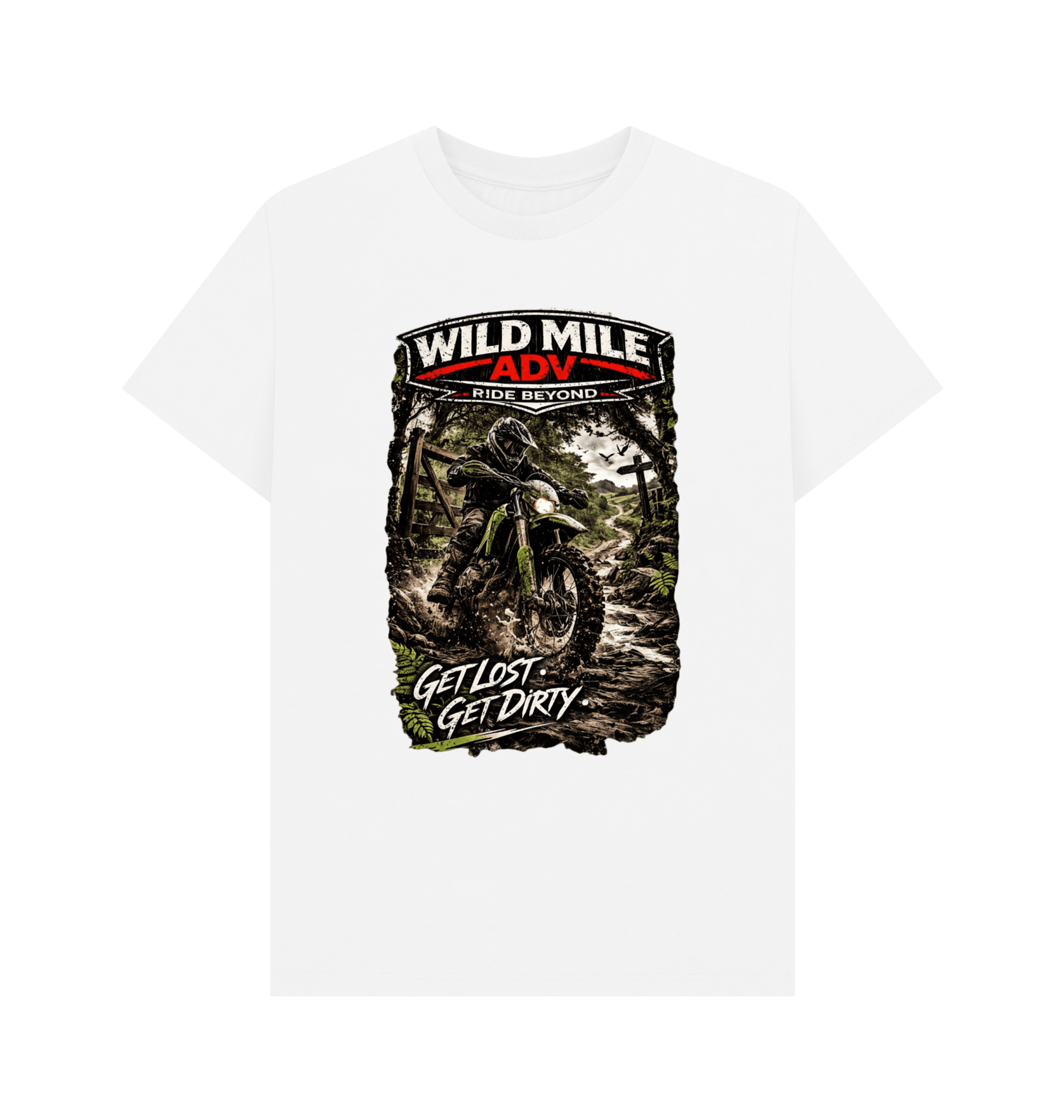 WMADV - Lost & Dirty Tee - Wild Mile ADVPrinted T-shirt