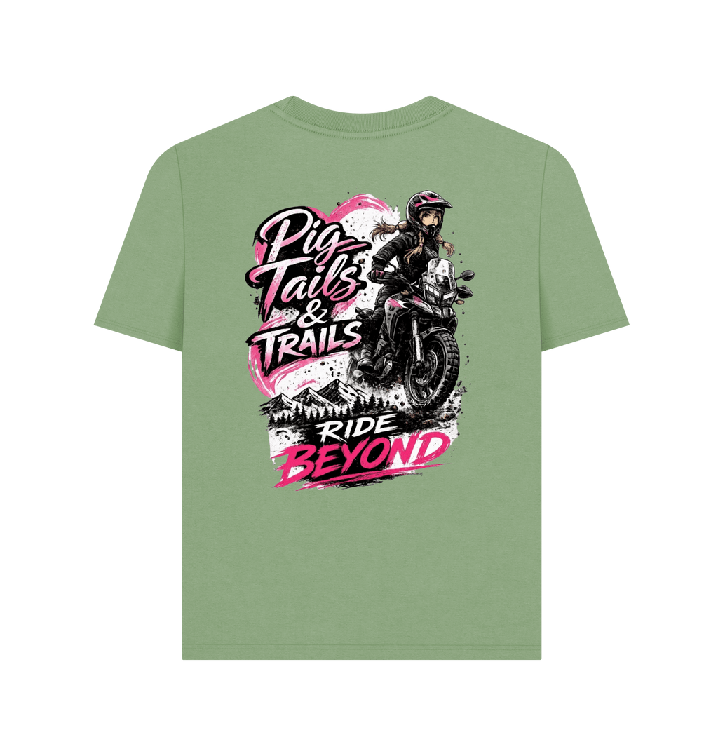 Sage Printed T-shirt Back