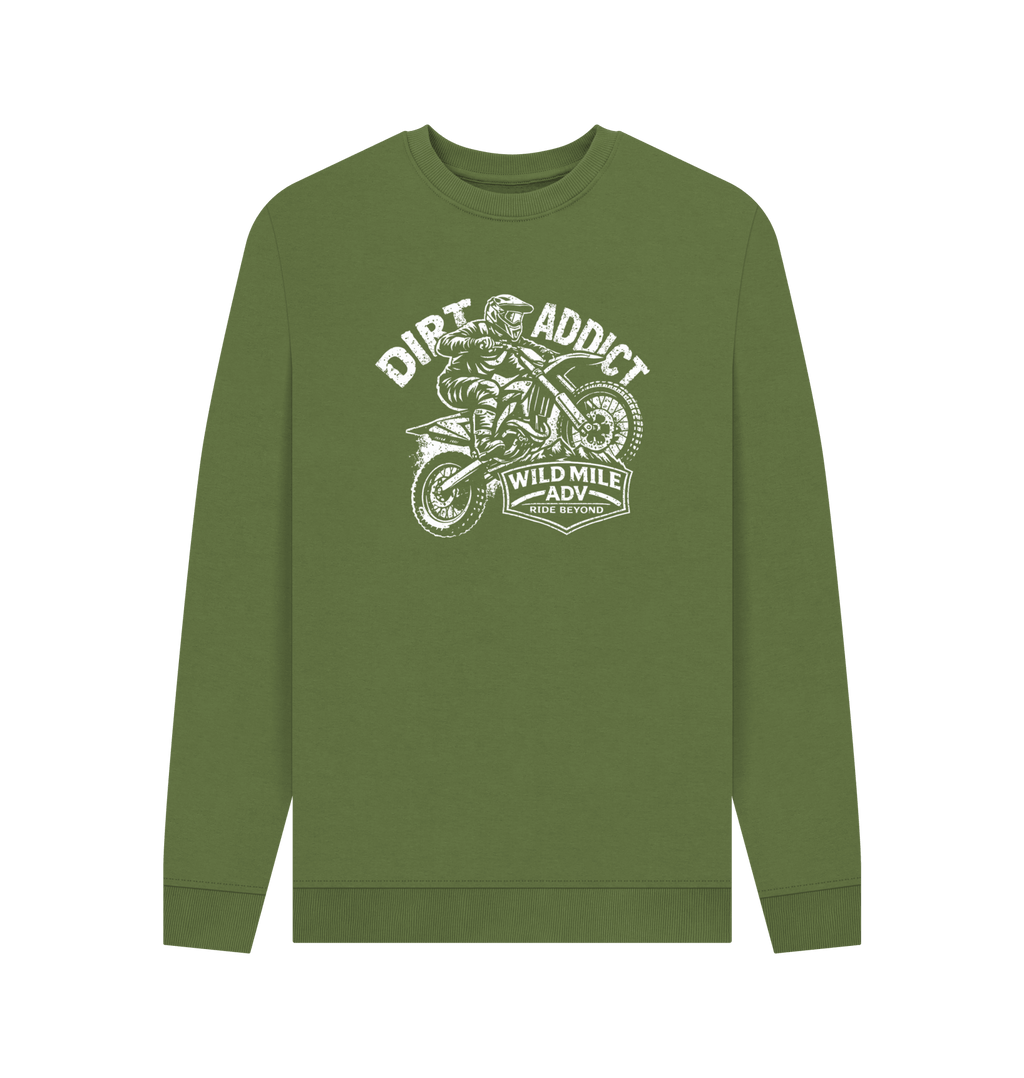 WMADV - Dirt Addict Sweatshirt - Wild Mile ADVPrinted Sweater