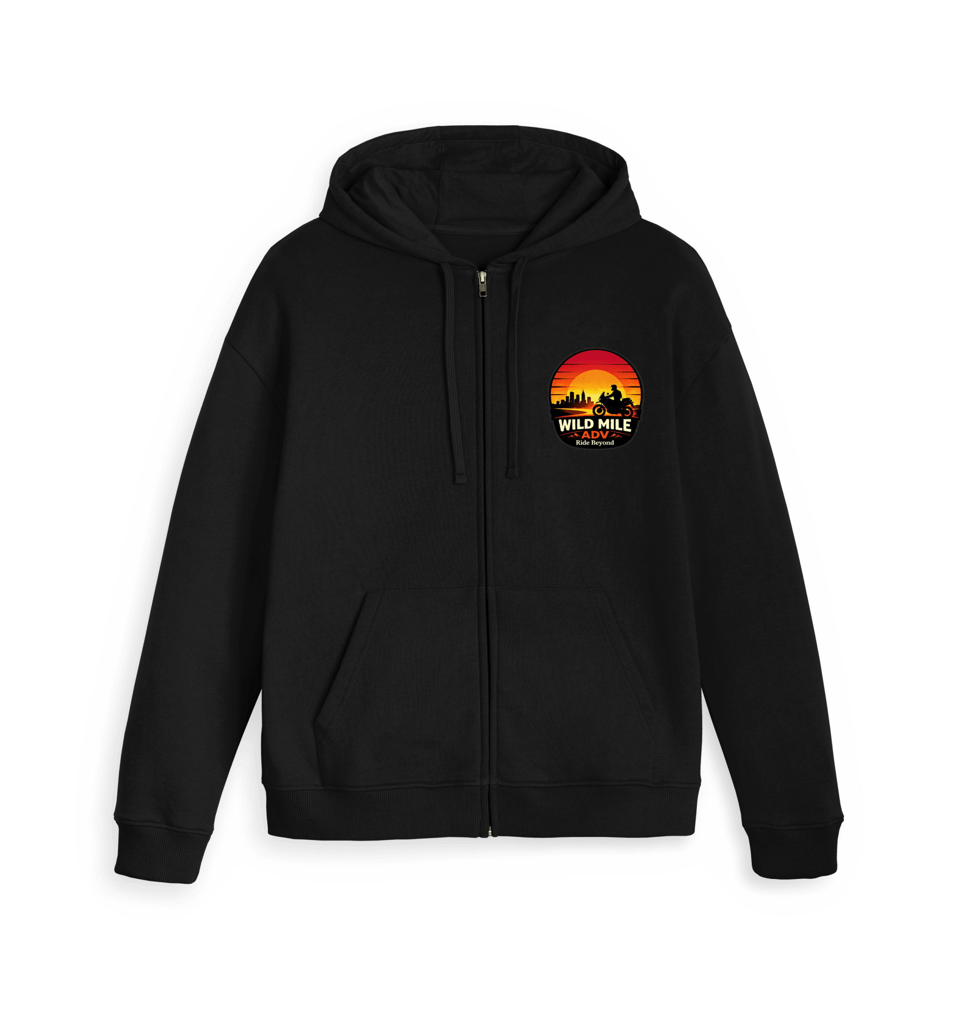WMADV Sun City Full Zip Hoodie - Wild Mile ADVZip hoody