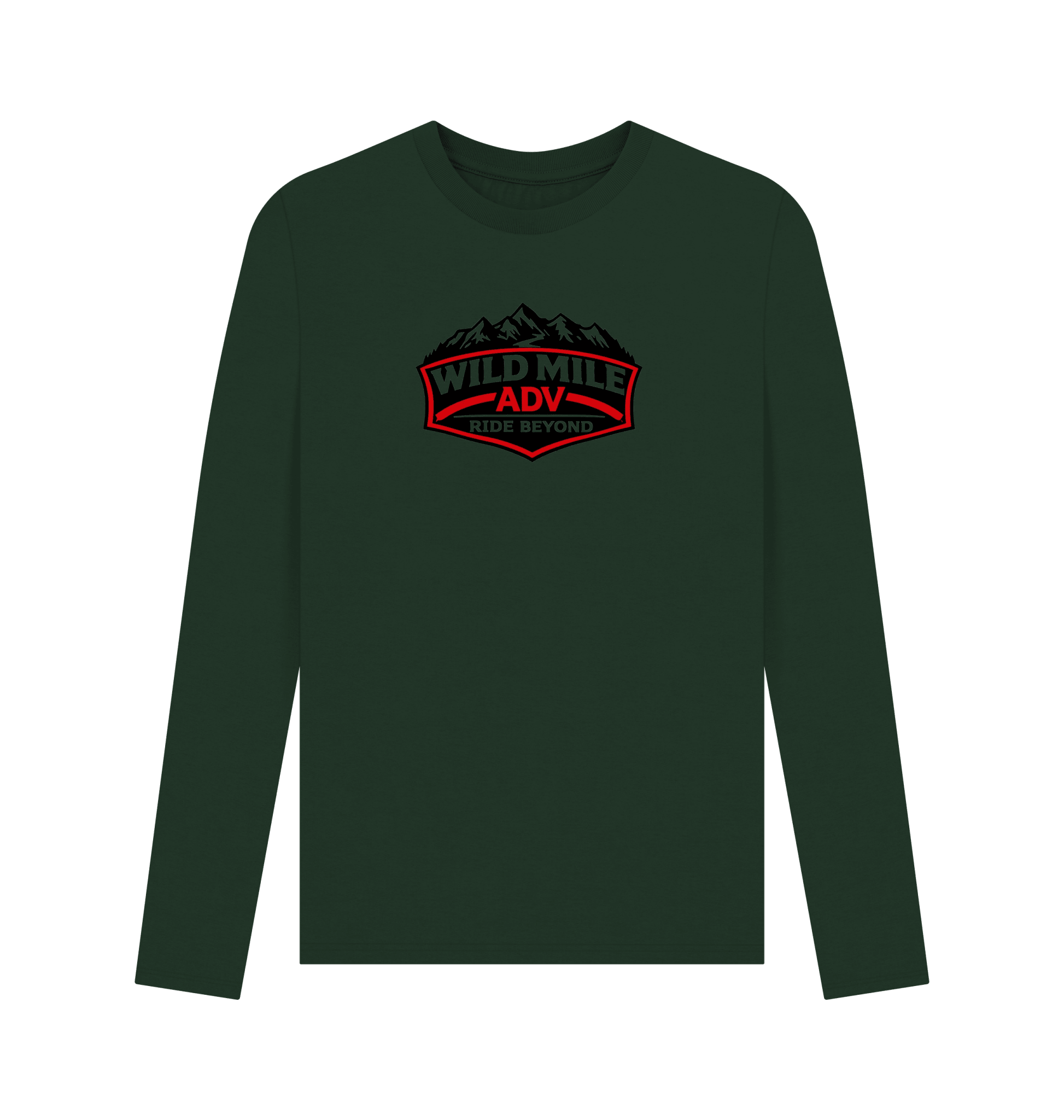 WMADV - Peaks Long Sleeve Tee - Wild Mile ADVPrinted Long Sleeve T Shirt