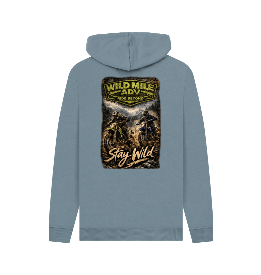 WMADV - Stay Wild Hoodie - Wild Mile ADVPrinted Hoody
