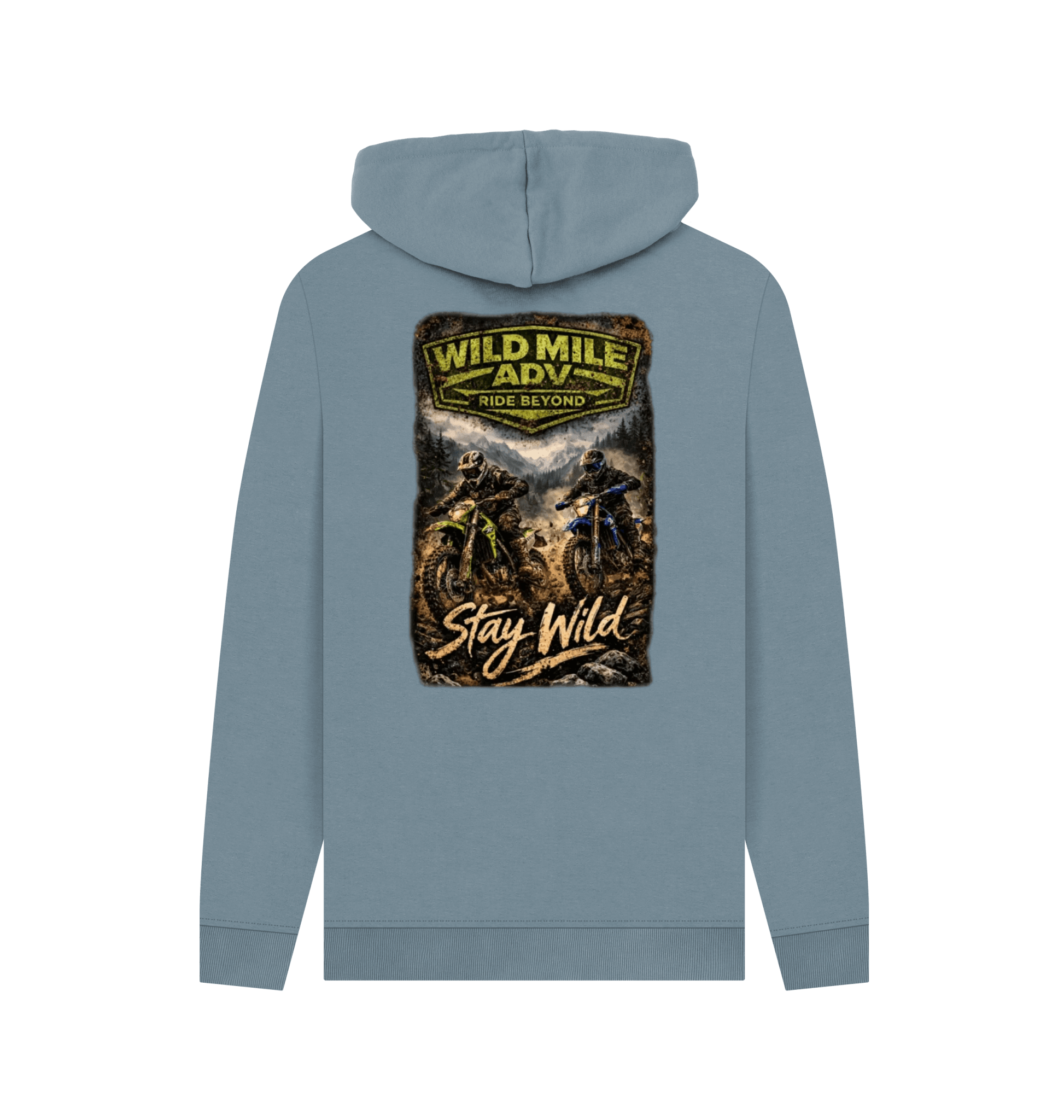 WMADV - Stay Wild Hoodie - Wild Mile ADVPrinted Hoody