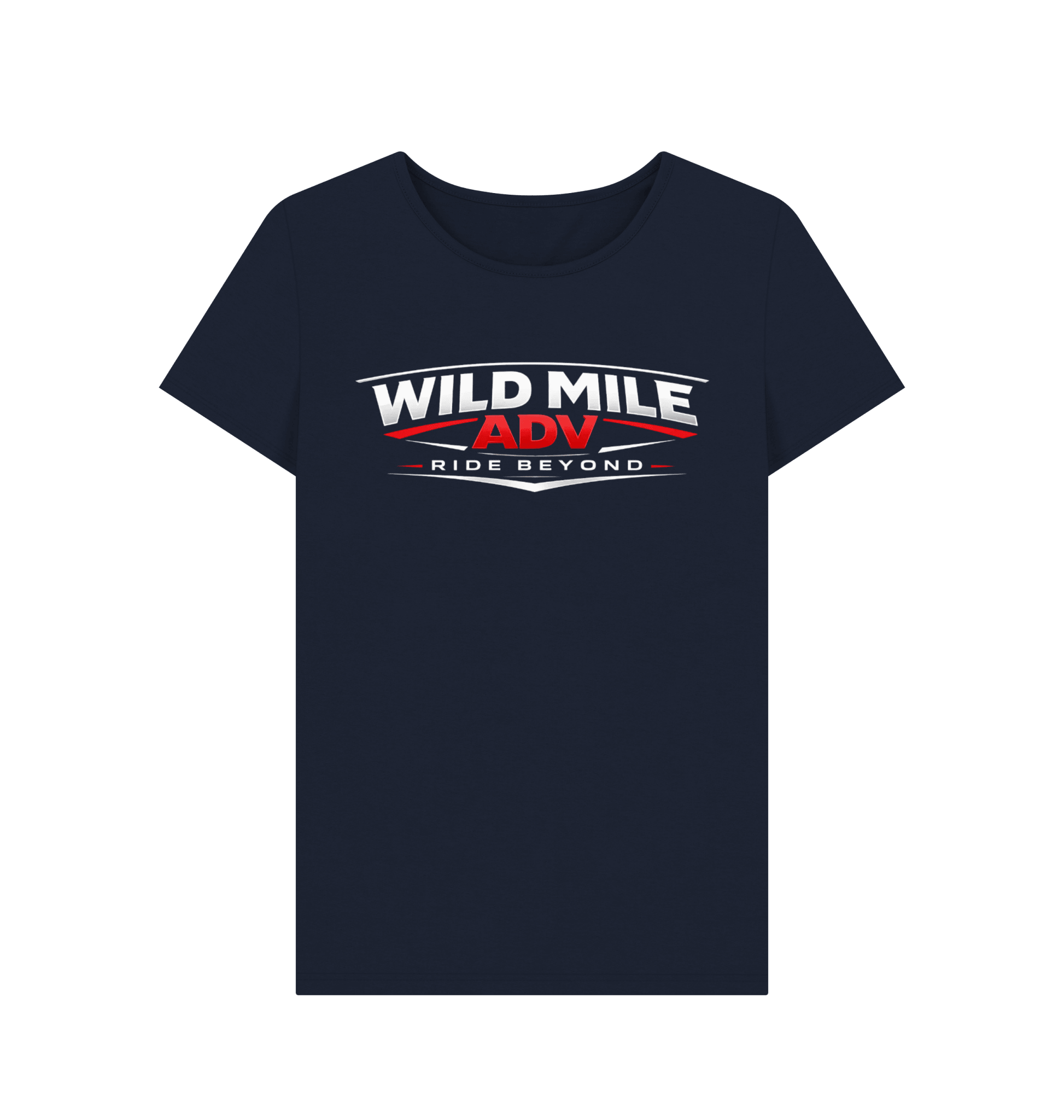 WMADV - Womens Embark Crew Tee - Wild Mile ADVPrinted T-shirt
