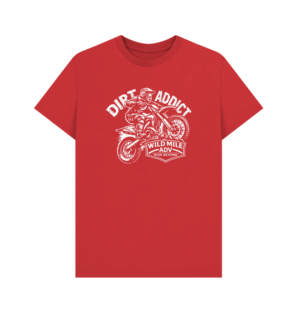 WMADV - Dirt Addict Tee - Wild Mile ADVPrinted T-shirt