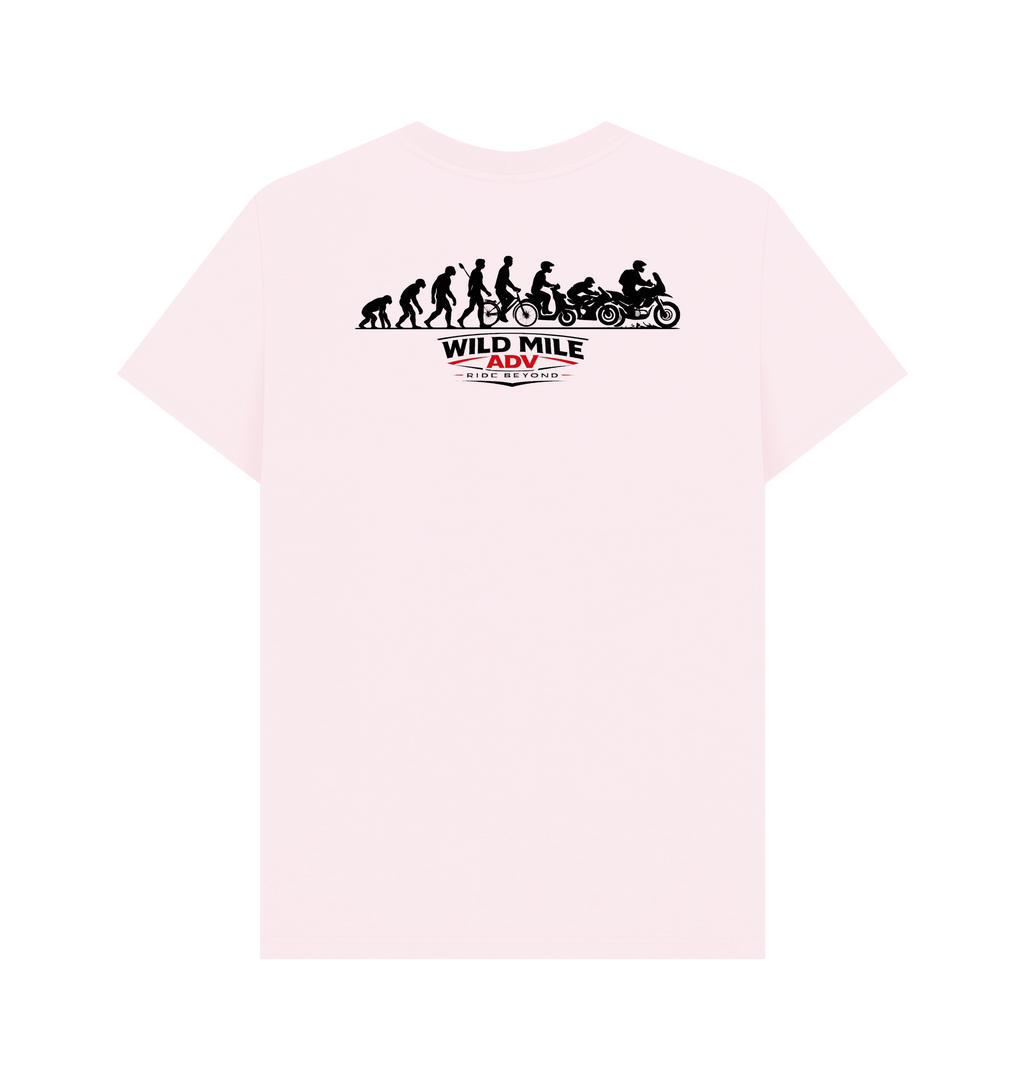 Pink Printed T-shirt Back