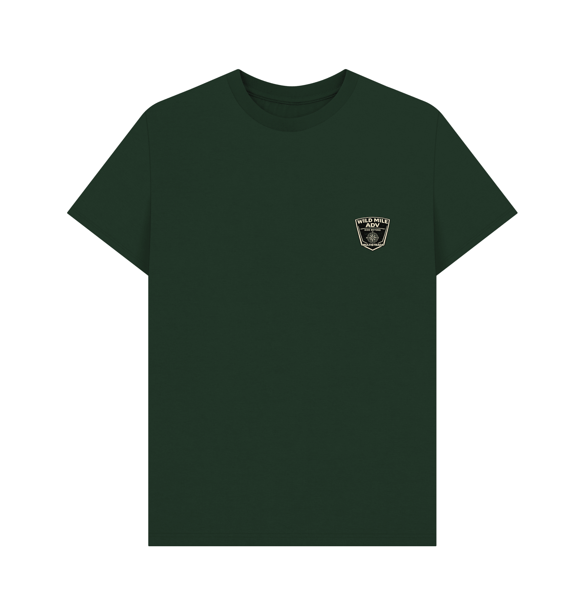 WMADV - Shield Multistrada Tee - Wild Mile ADVPrinted T-shirt