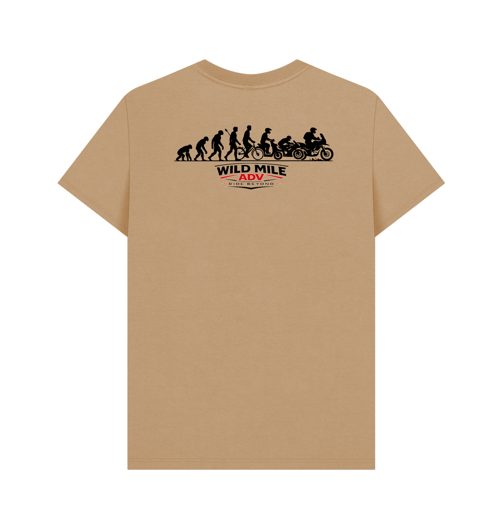 Sand Printed T-shirt Back