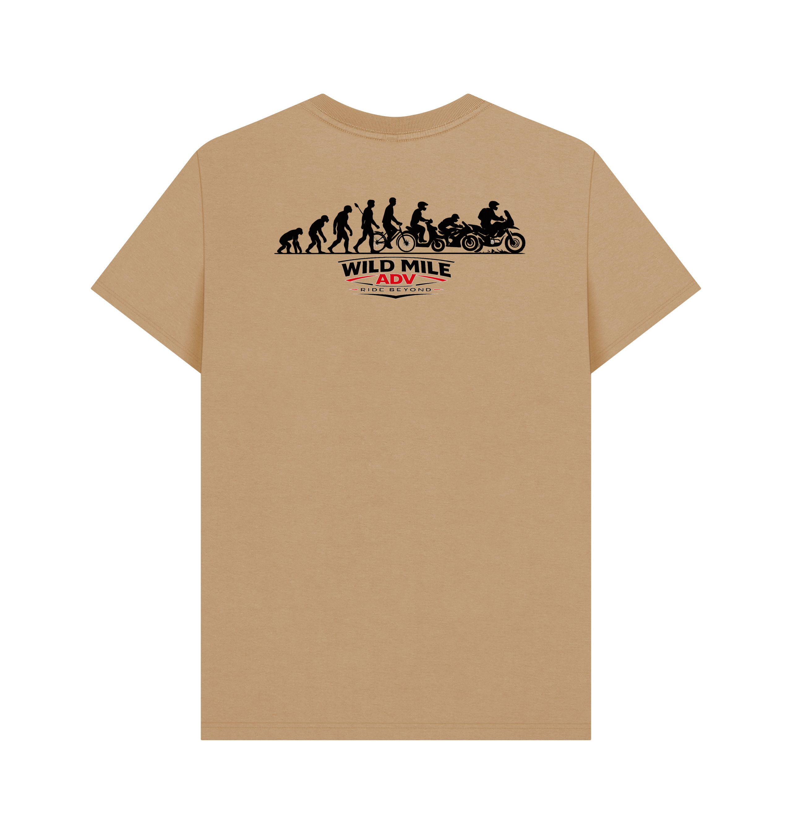 Sand Printed T-shirt Back