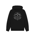 Black Printed Hoody Front