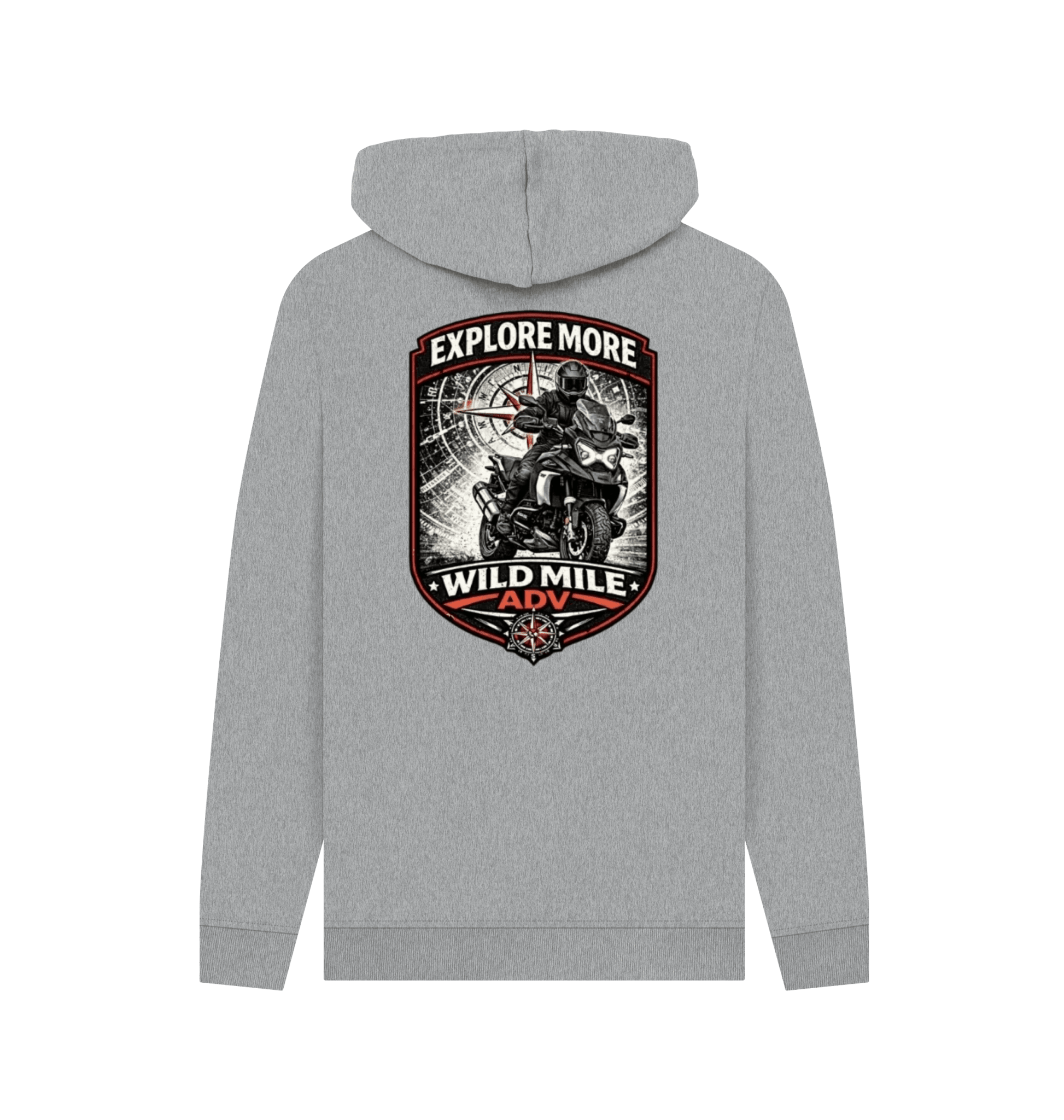 WMADV - Explore 3 Hoodie - Wild Mile ADVPrinted Hoody
