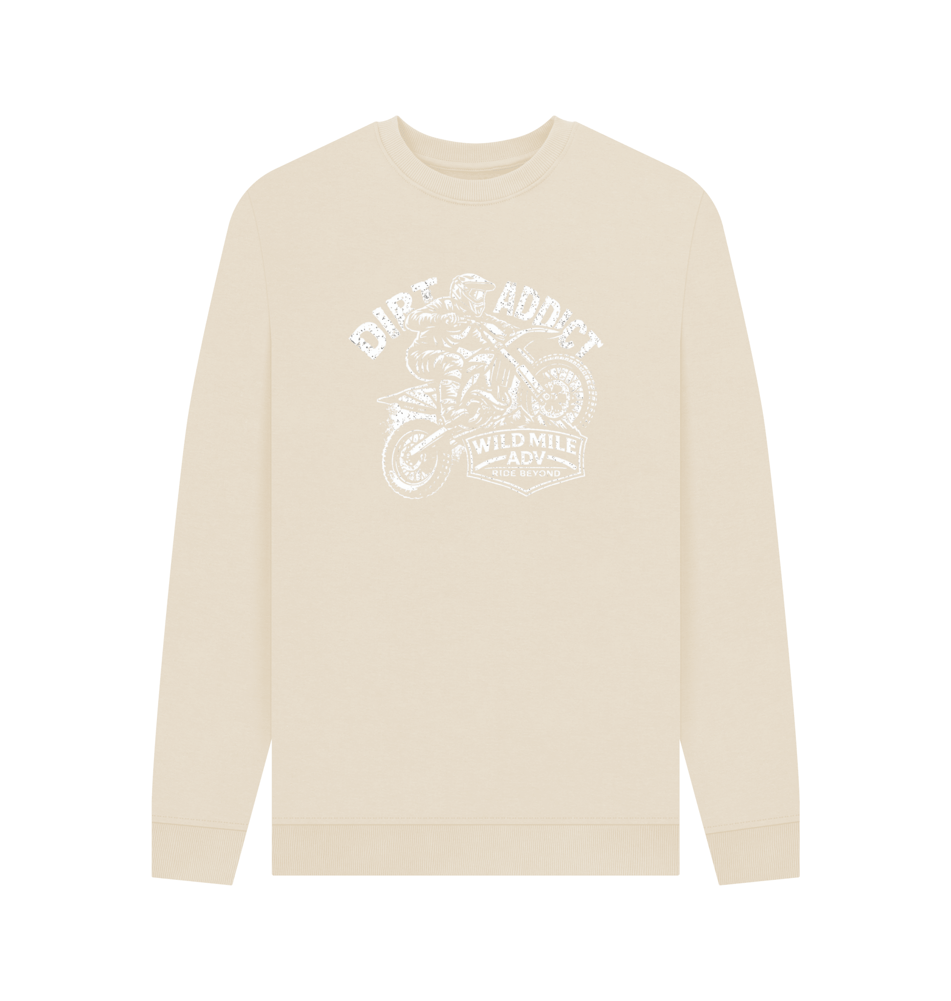 WMADV - Dirt Addict Sweatshirt - Wild Mile ADVPrinted Sweater