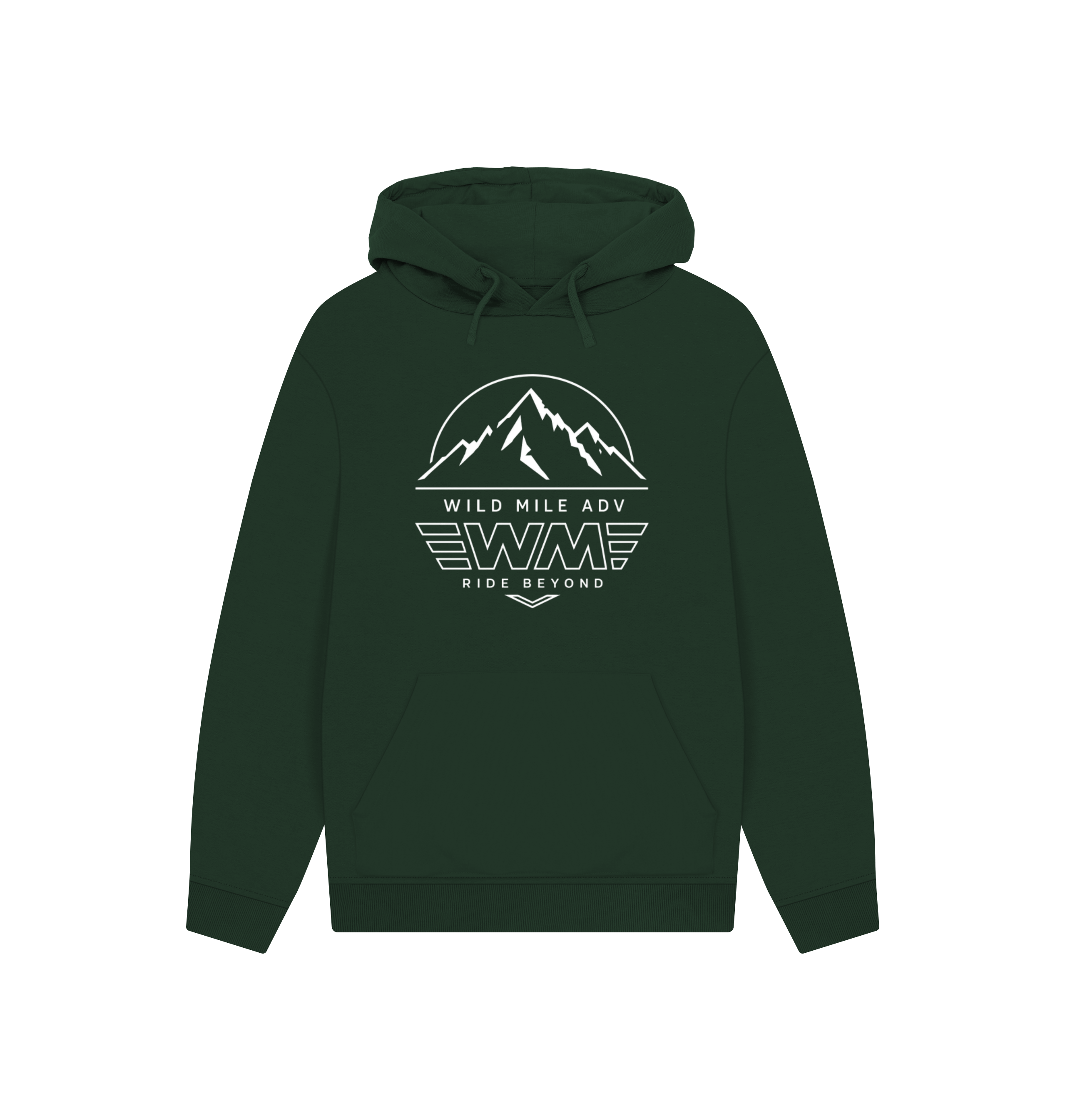Evergreen Printed Hoody Front