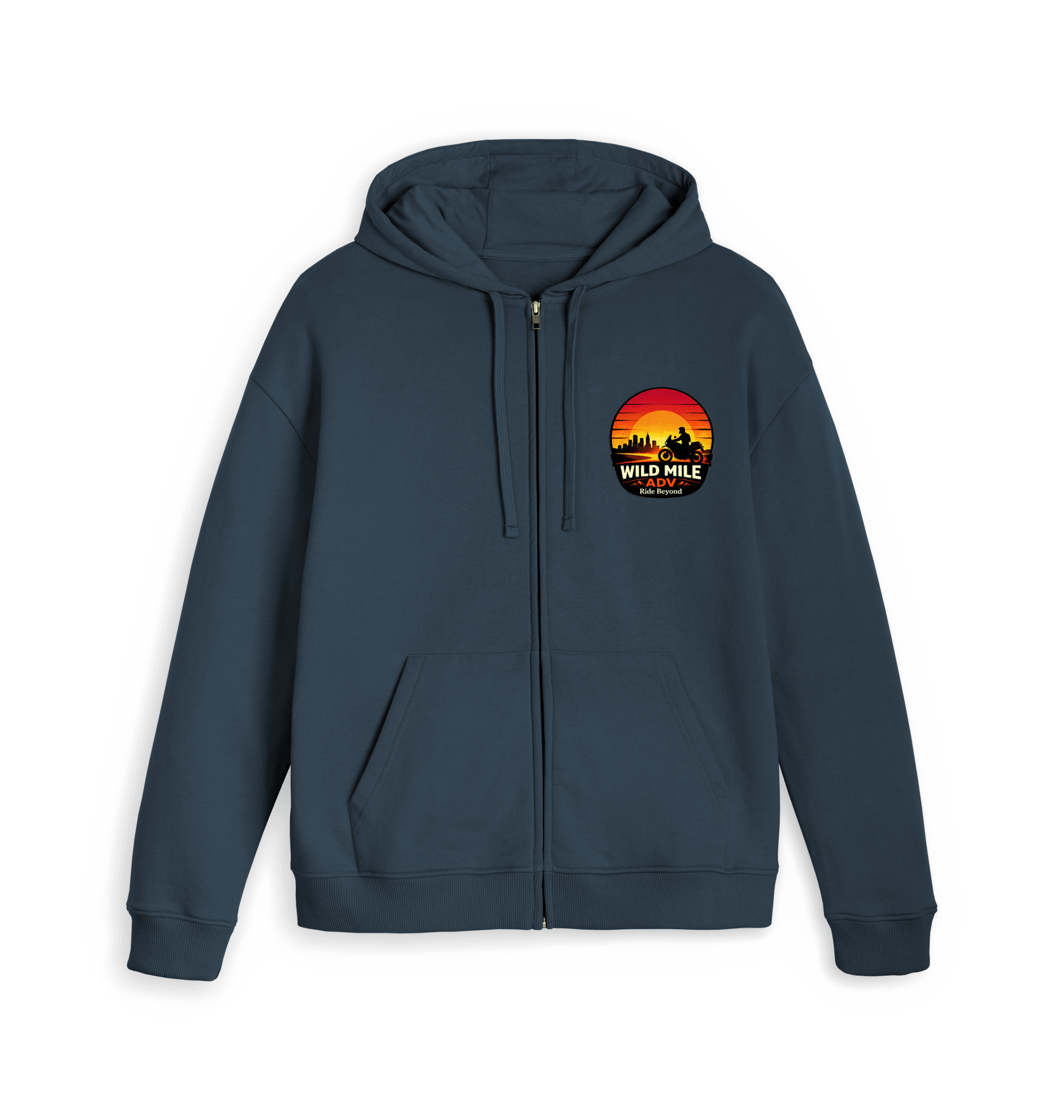 WMADV Sun City Full Zip Hoodie - Wild Mile ADVZip hoody