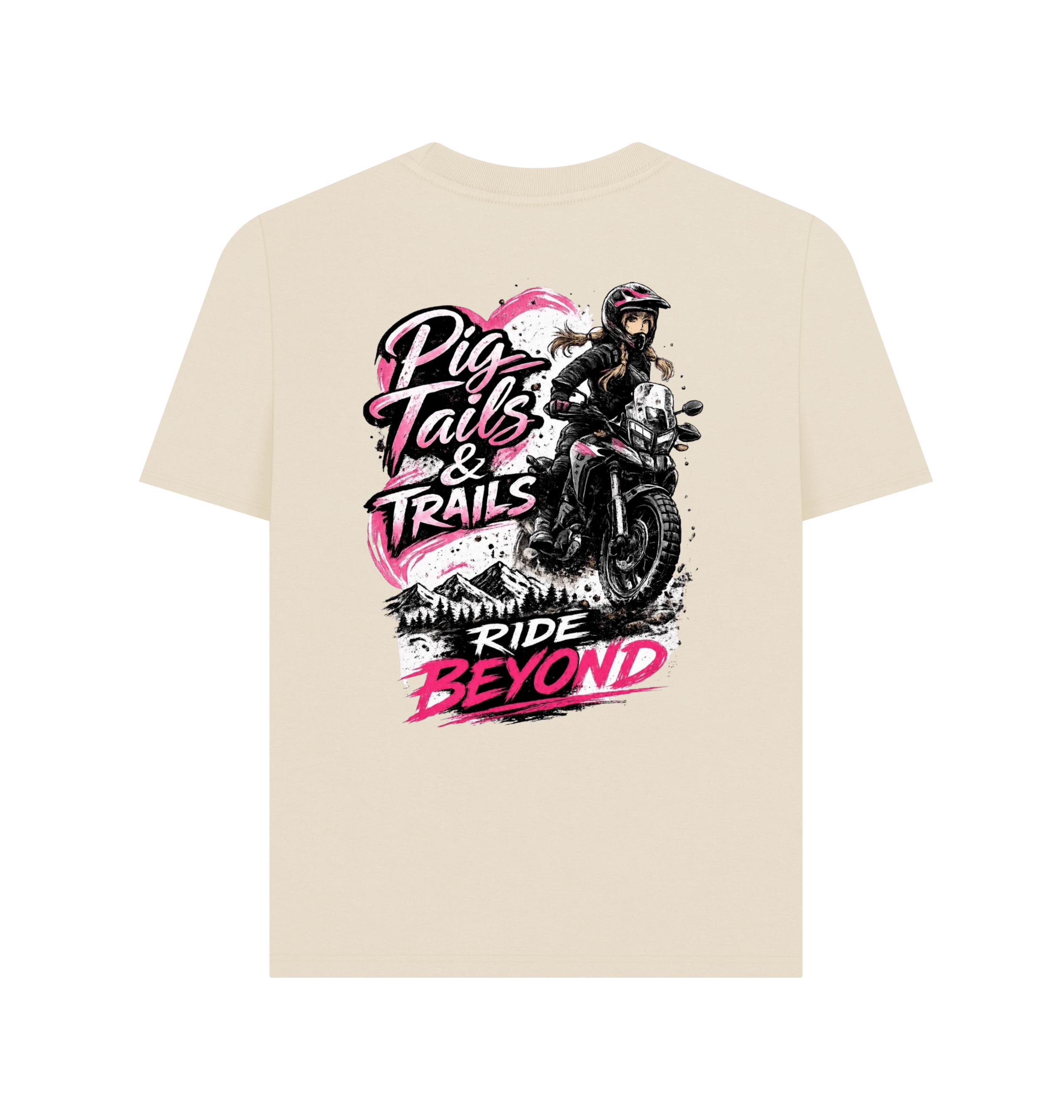Oat Printed T-shirt Back