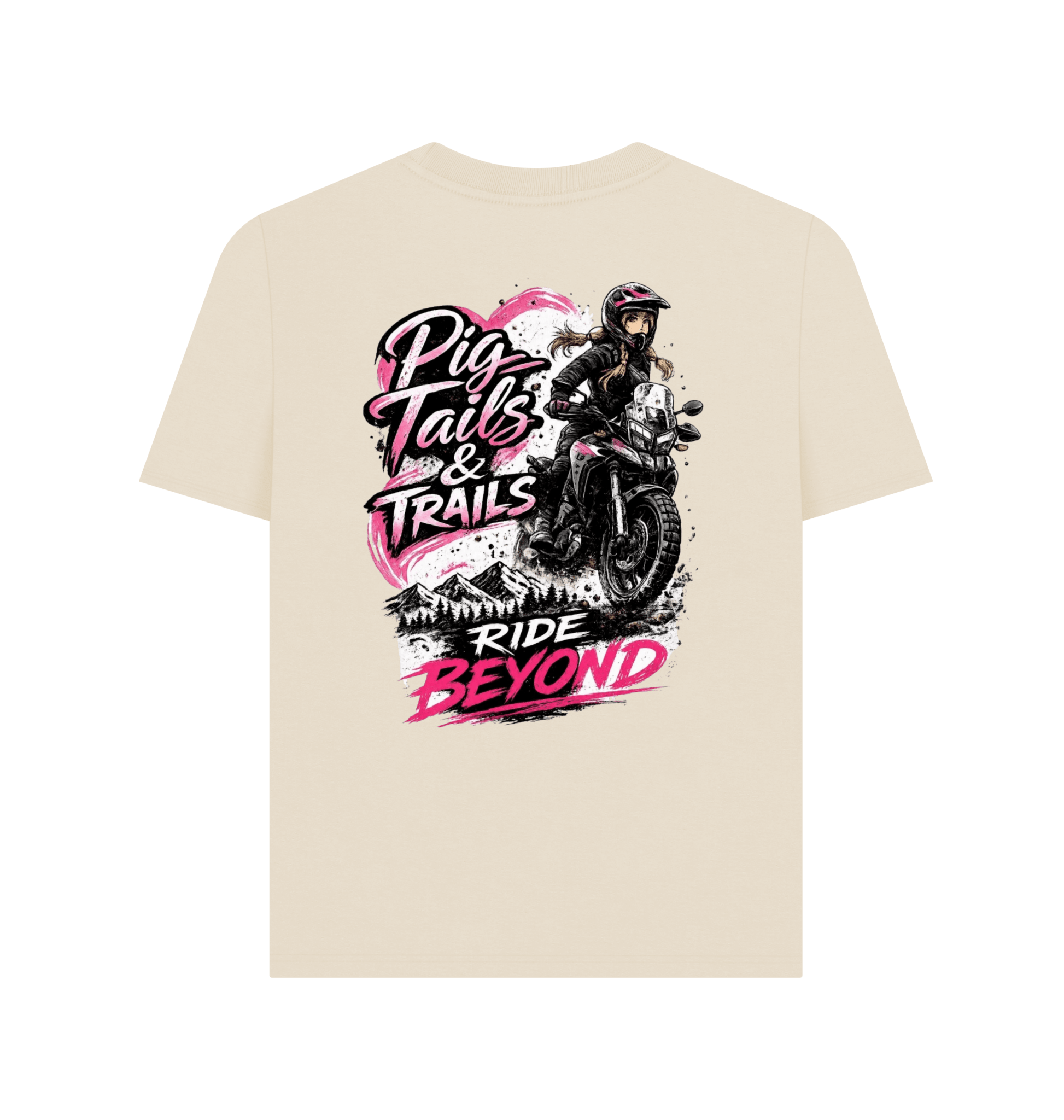 WMADV - Womens PTails & Trails PL Tee - Wild Mile ADVPrinted T-shirt