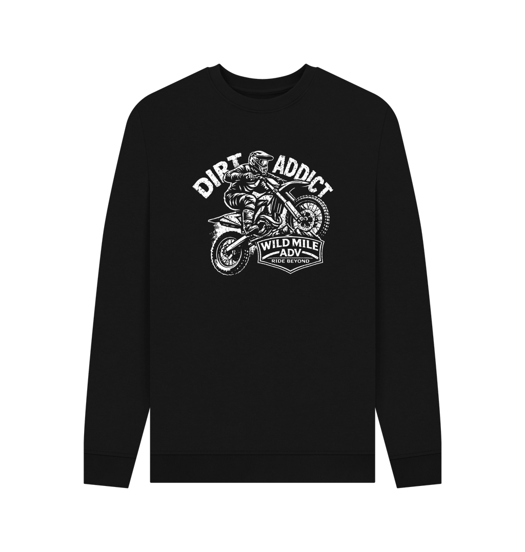WMADV - Dirt Addict Sweatshirt - Wild Mile ADVPrinted Sweater
