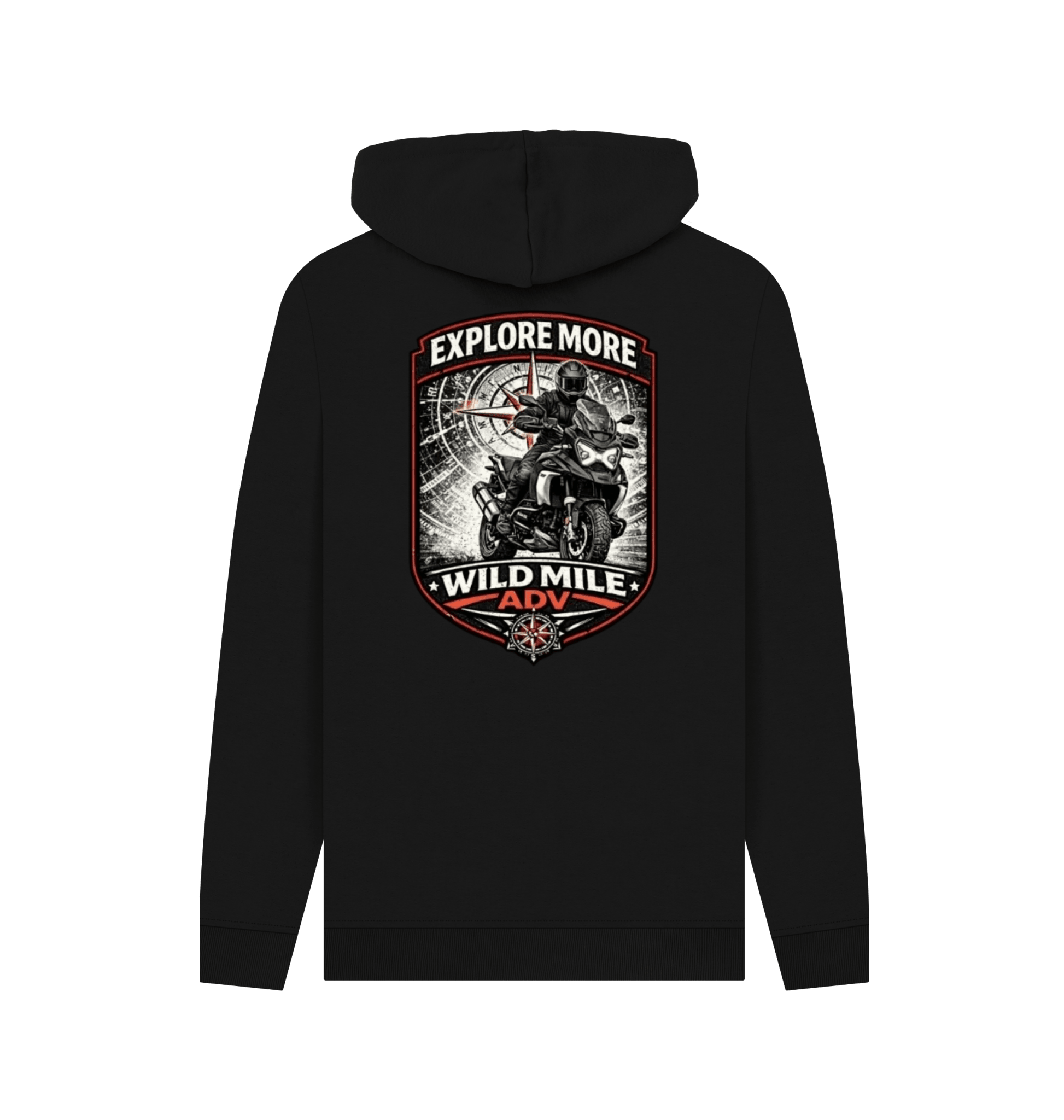 WMADV - Explore 3 Hoodie - Wild Mile ADVPrinted Hoody