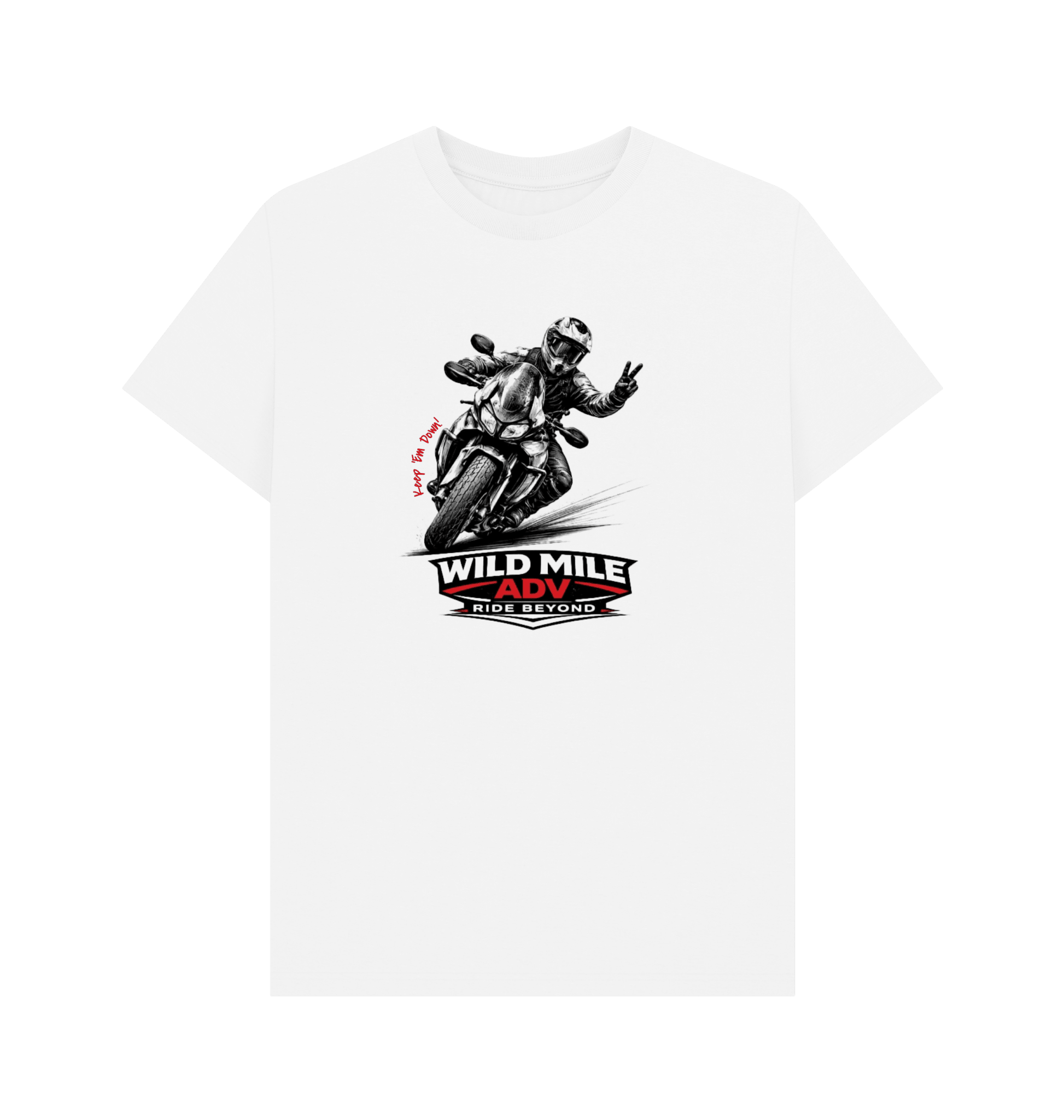 WMADV - 2 Down Tee - Wild Mile ADVPrinted T-shirt