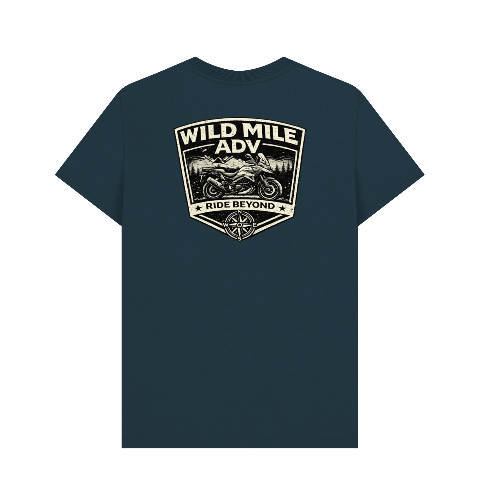 WMADV - Shield V Strom Tee - Wild Mile ADVPrinted T-shirt