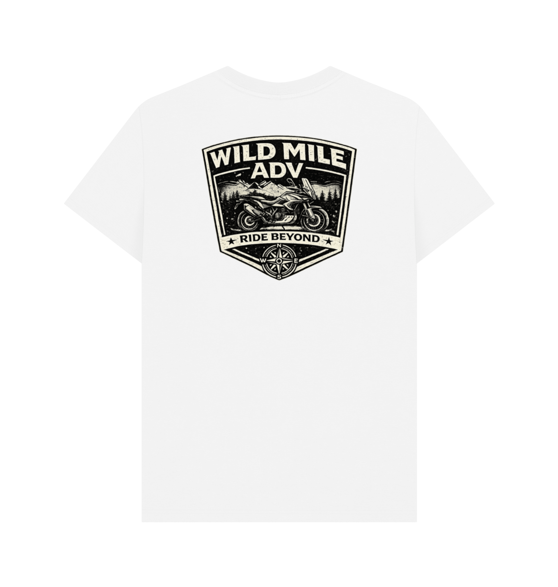 WMADV - Shield Africa Twin Tee - Wild Mile ADVPrinted T-shirt