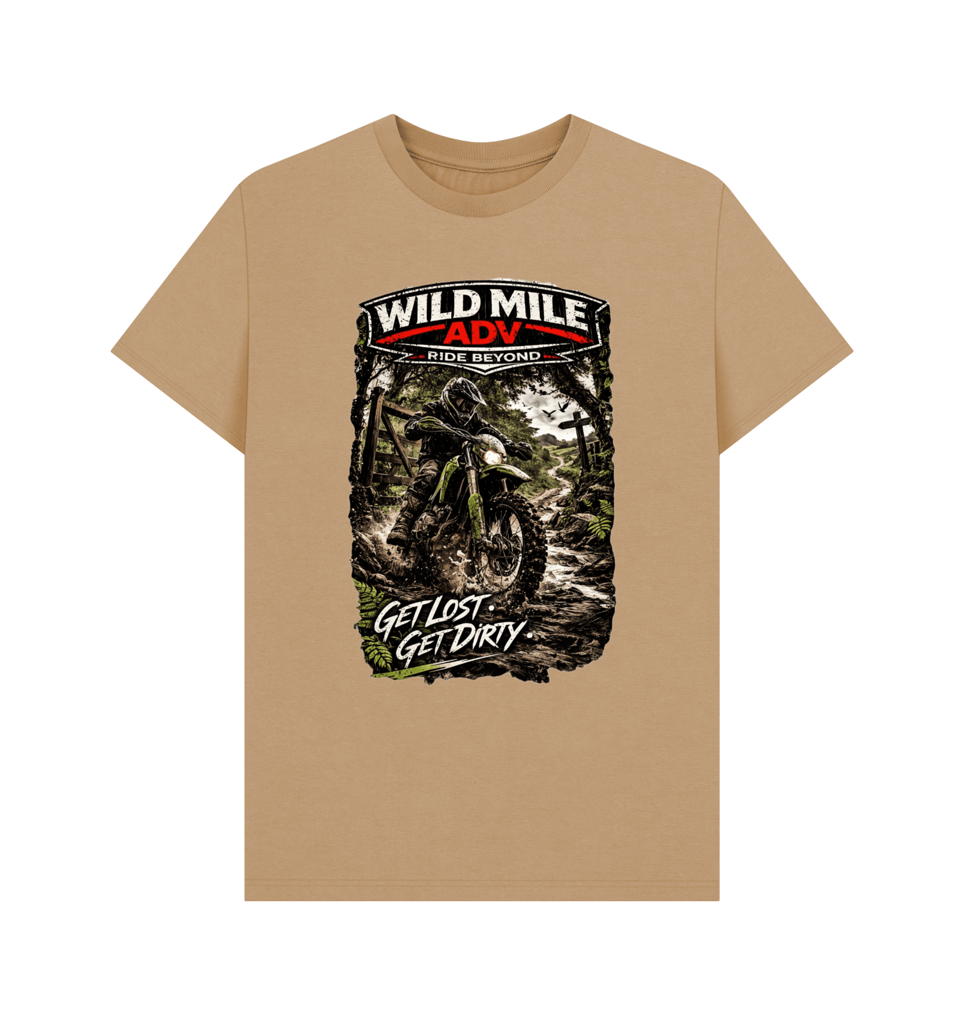 WMADV - Lost & Dirty Tee - Wild Mile ADVPrinted T-shirt
