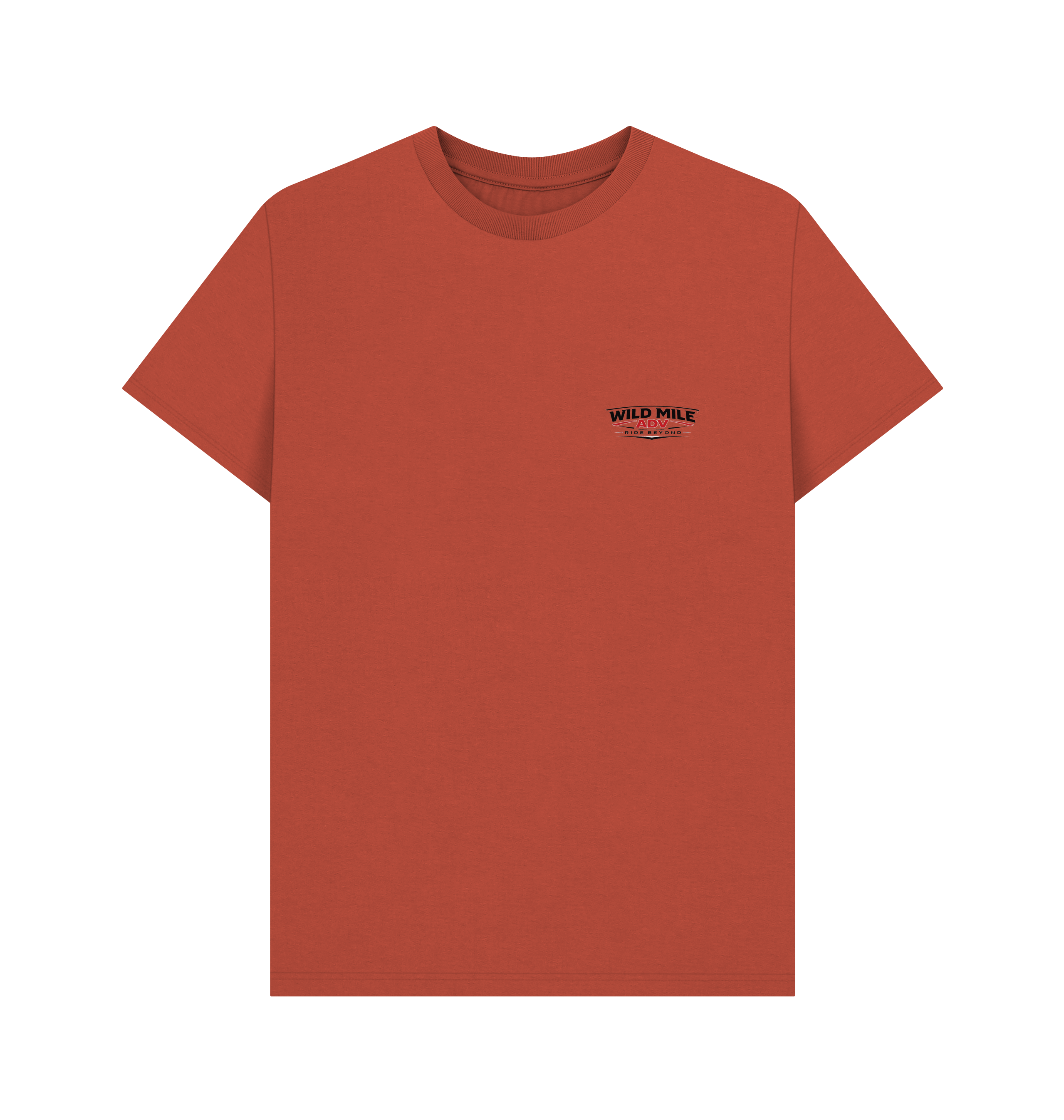 Rust Printed T-shirt Front