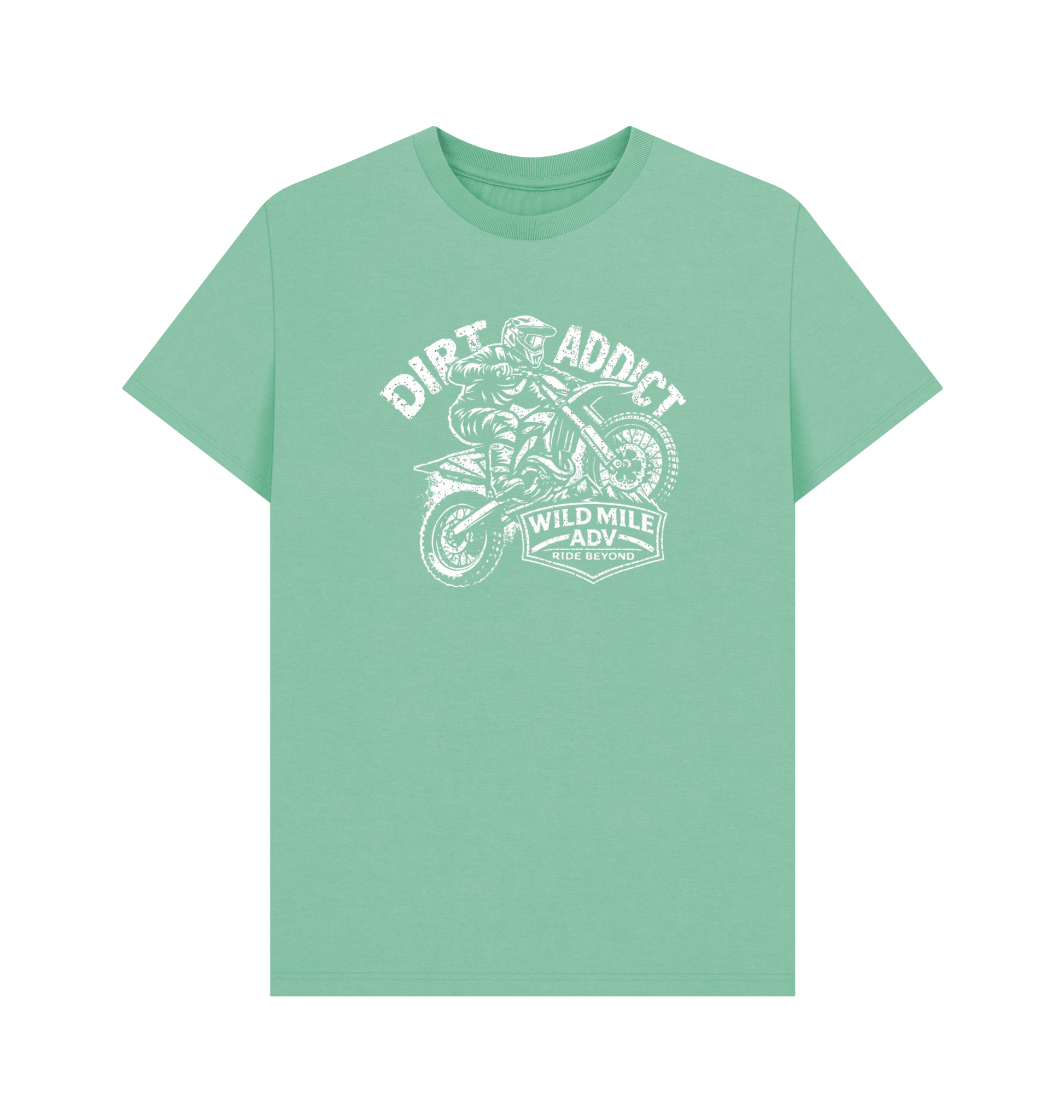 WMADV - Dirt Addict Tee - Wild Mile ADVPrinted T-shirt