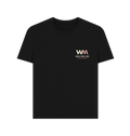 Black Printed T-shirt Front
