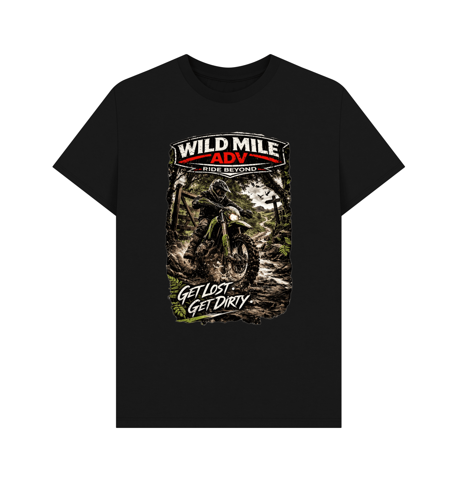 WMADV - Lost & Dirty Tee - Wild Mile ADVPrinted T-shirt