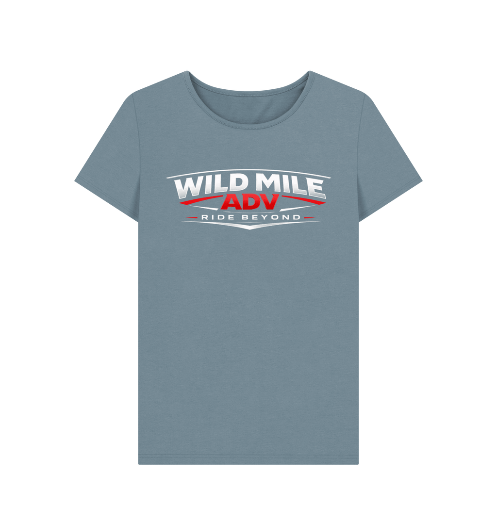 WMADV - Womens Embark Crew Tee - Wild Mile ADVPrinted T-shirt