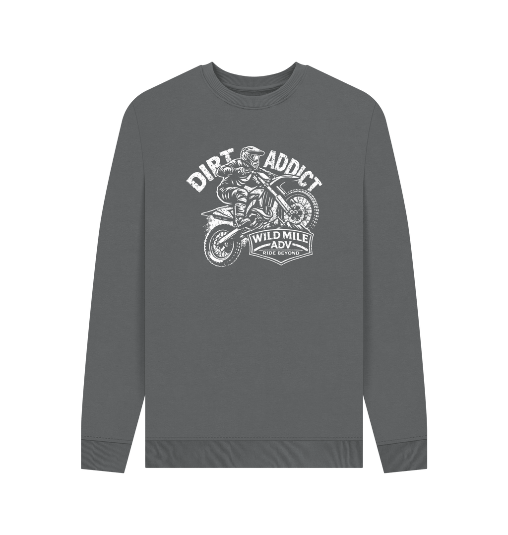 WMADV - Dirt Addict Sweatshirt - Wild Mile ADVPrinted Sweater