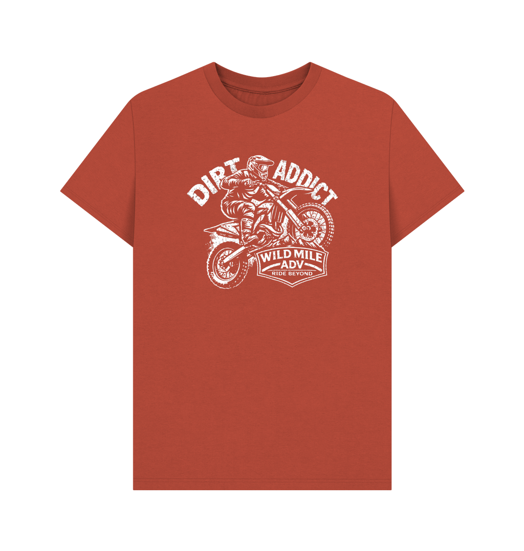 WMADV - Dirt Addict Tee - Wild Mile ADVPrinted T-shirt