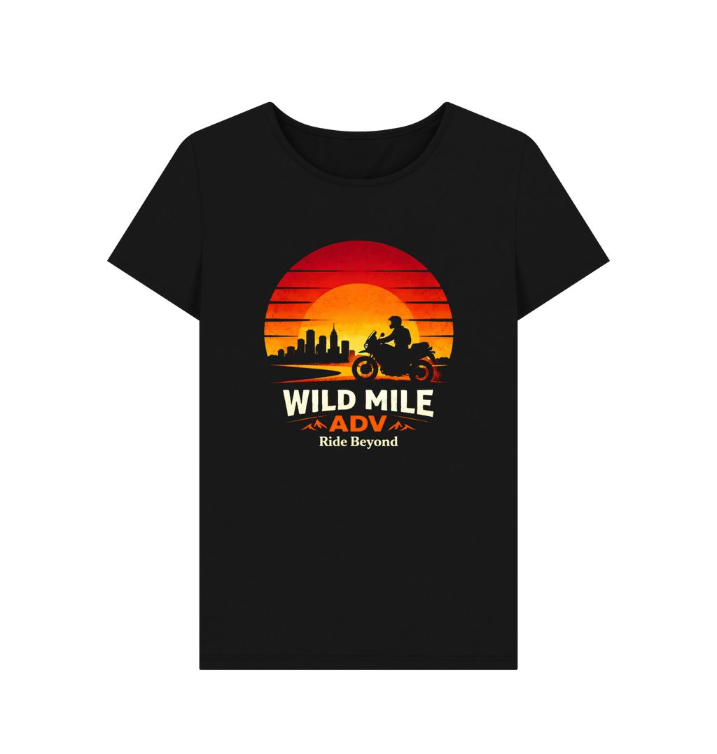 WMADV - Womens Suncity Crew Tee - Wild Mile ADVPrinted T-shirt