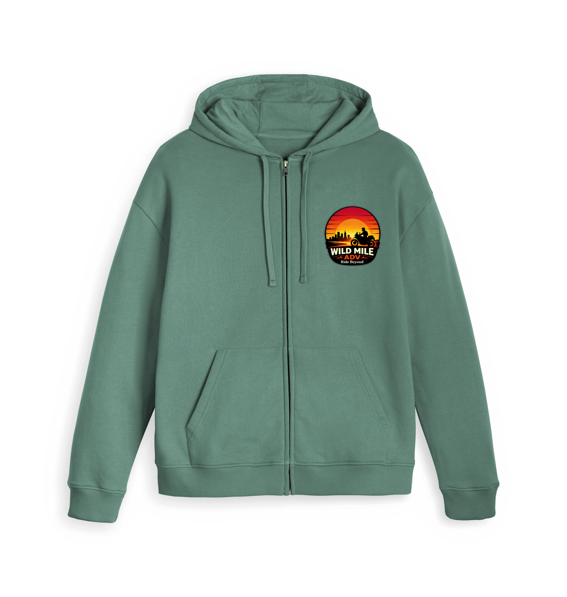 WMADV Sun City Full Zip Hoodie - Wild Mile ADVZip hoody