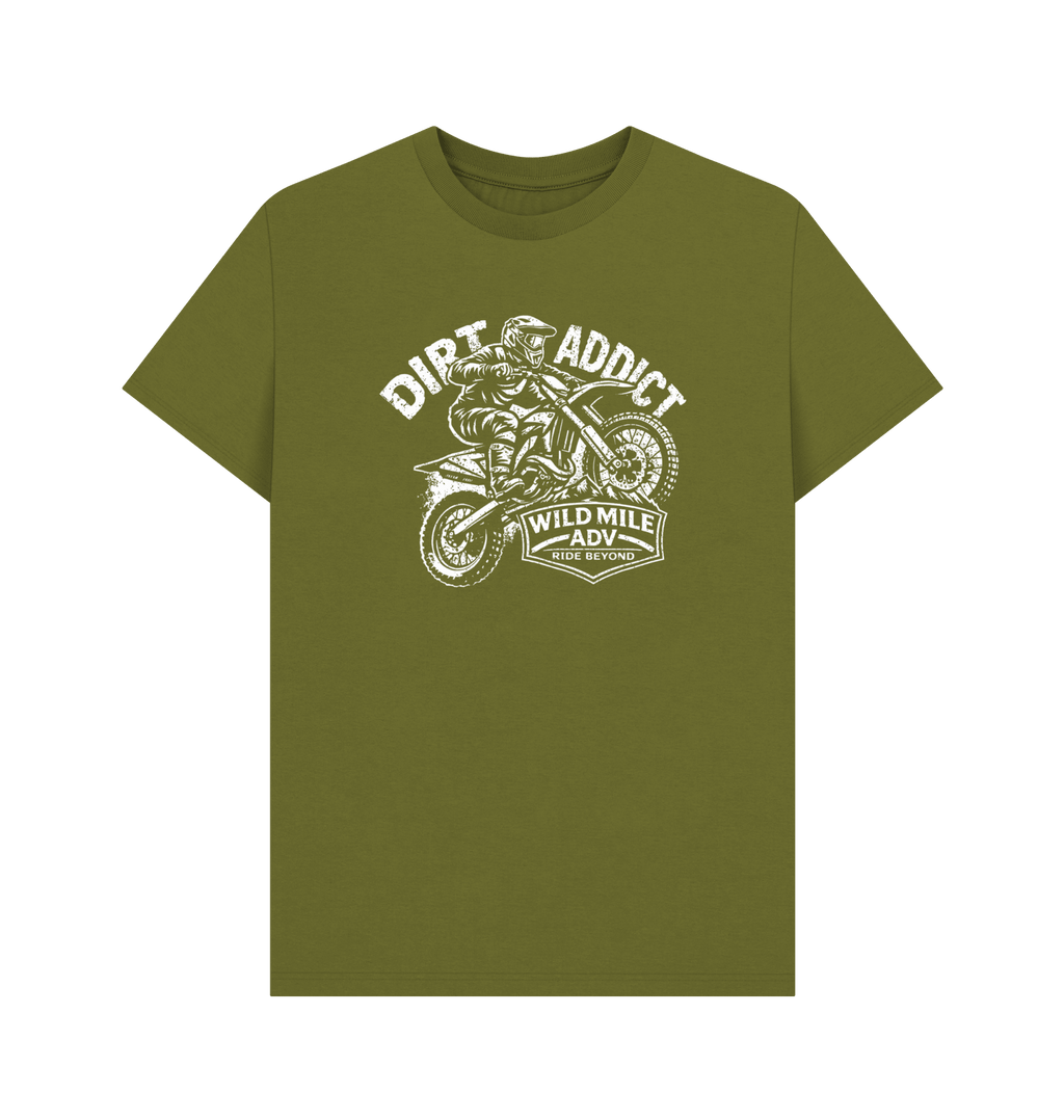 WMADV - Dirt Addict Tee - Wild Mile ADVPrinted T-shirt
