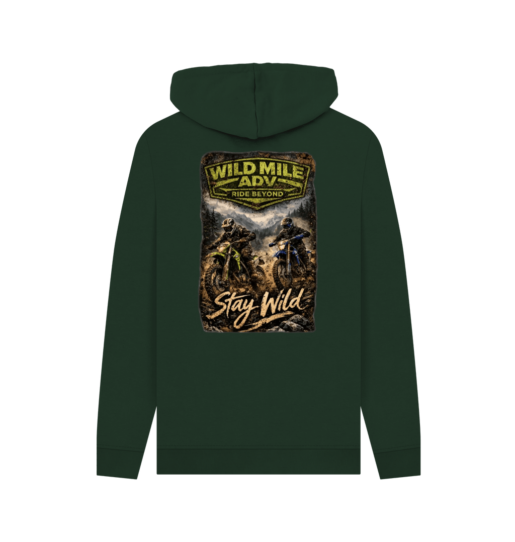 WMADV - Stay Wild Hoodie - Wild Mile ADVPrinted Hoody