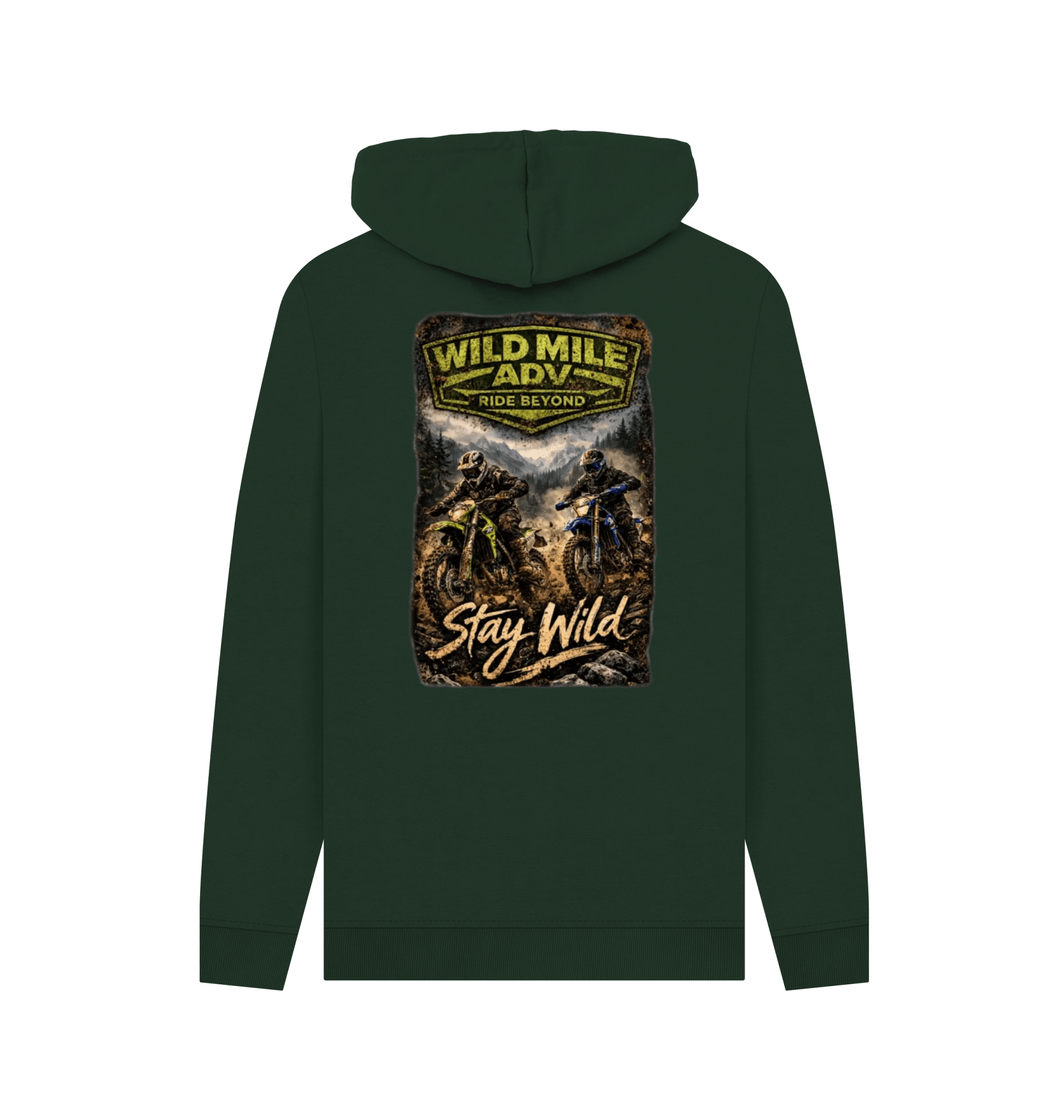 WMADV - Stay Wild Hoodie - Wild Mile ADVPrinted Hoody