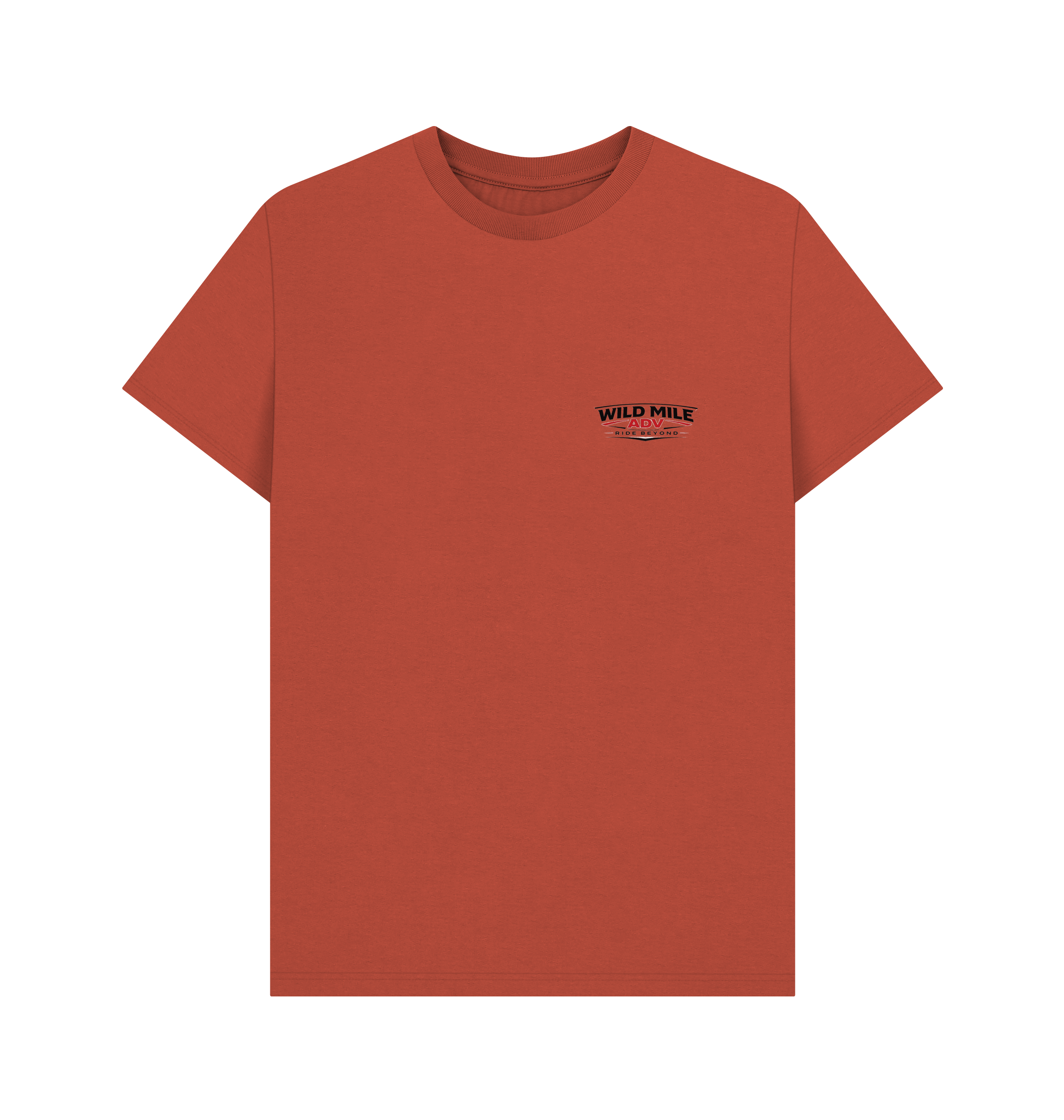 Rust Printed T-shirt Front