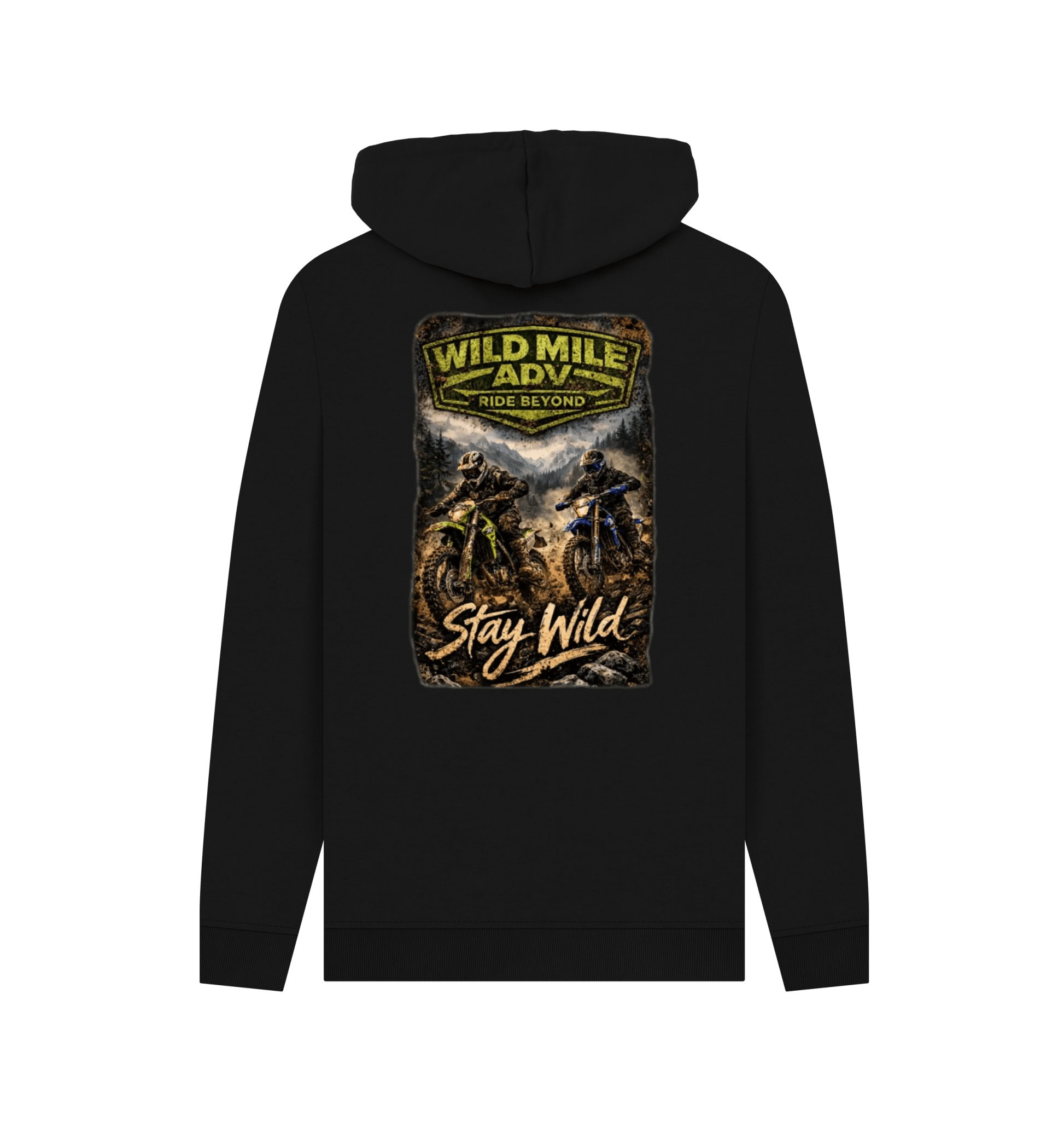 WMADV - Stay Wild Hoodie - Wild Mile ADVPrinted Hoody
